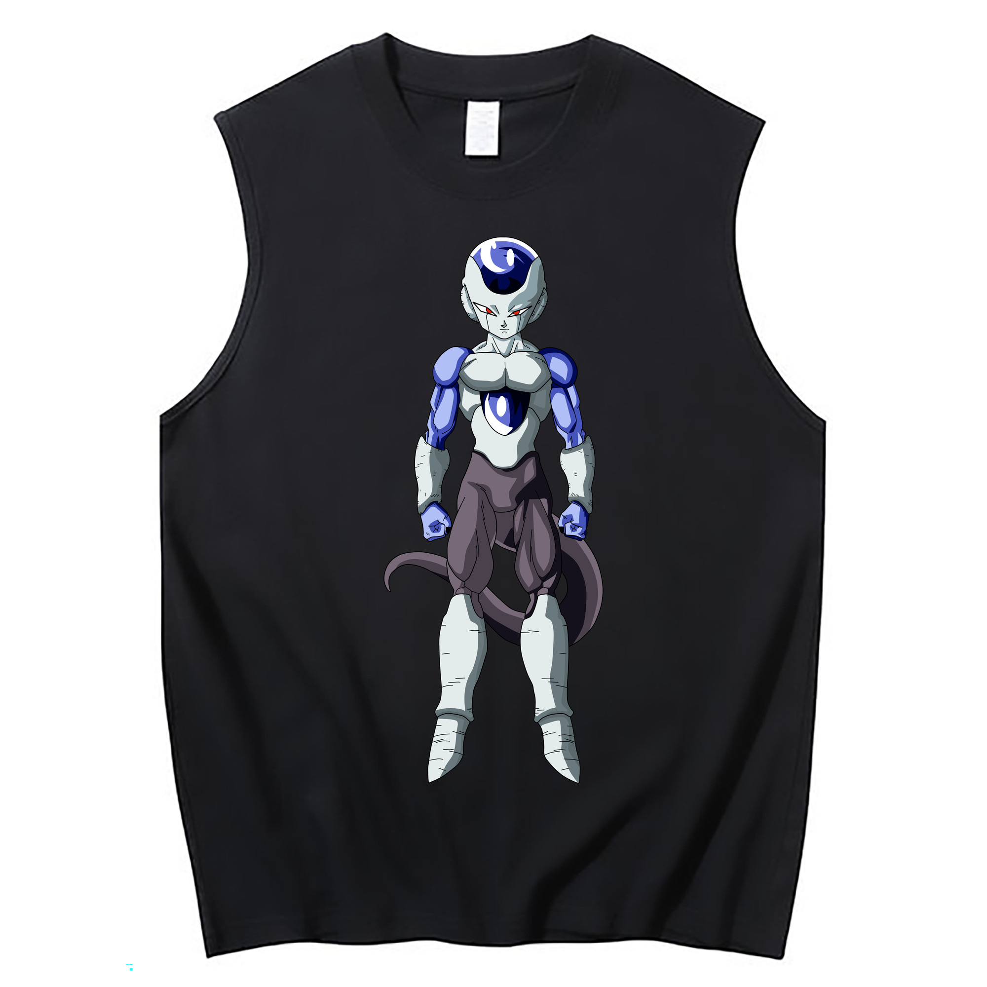 （画像用） ドラゴンボール フリーザ DRAGON BALL Frieza コットン100％タンクトップ（フロントプリント）