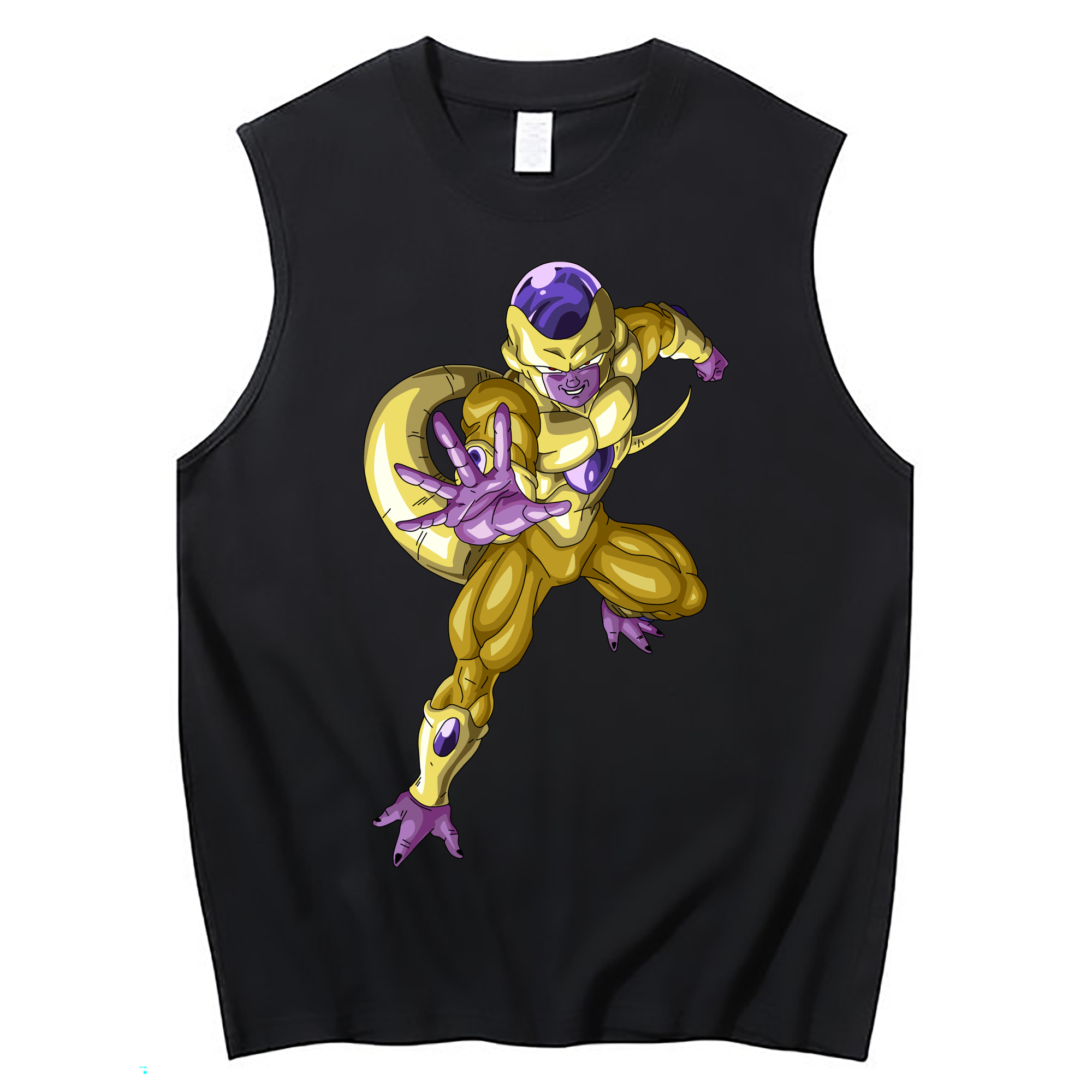 （画像用） ドラゴンボール フリーザ DRAGON BALL Frieza コットン100％タンクトップ（フロントプリント）