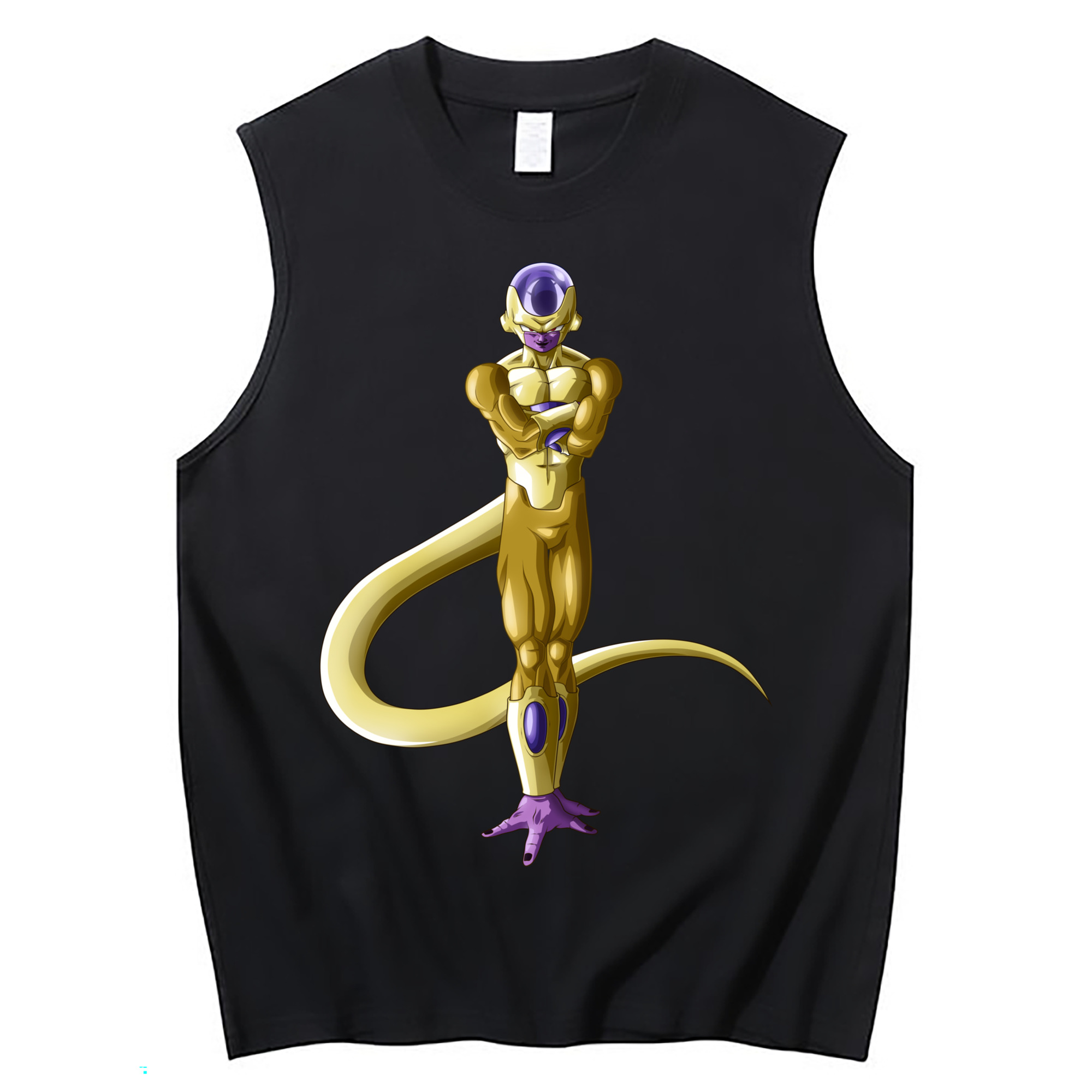 （画像用） ドラゴンボール フリーザ DRAGON BALL Frieza コットン100％タンクトップ（フロントプリント）