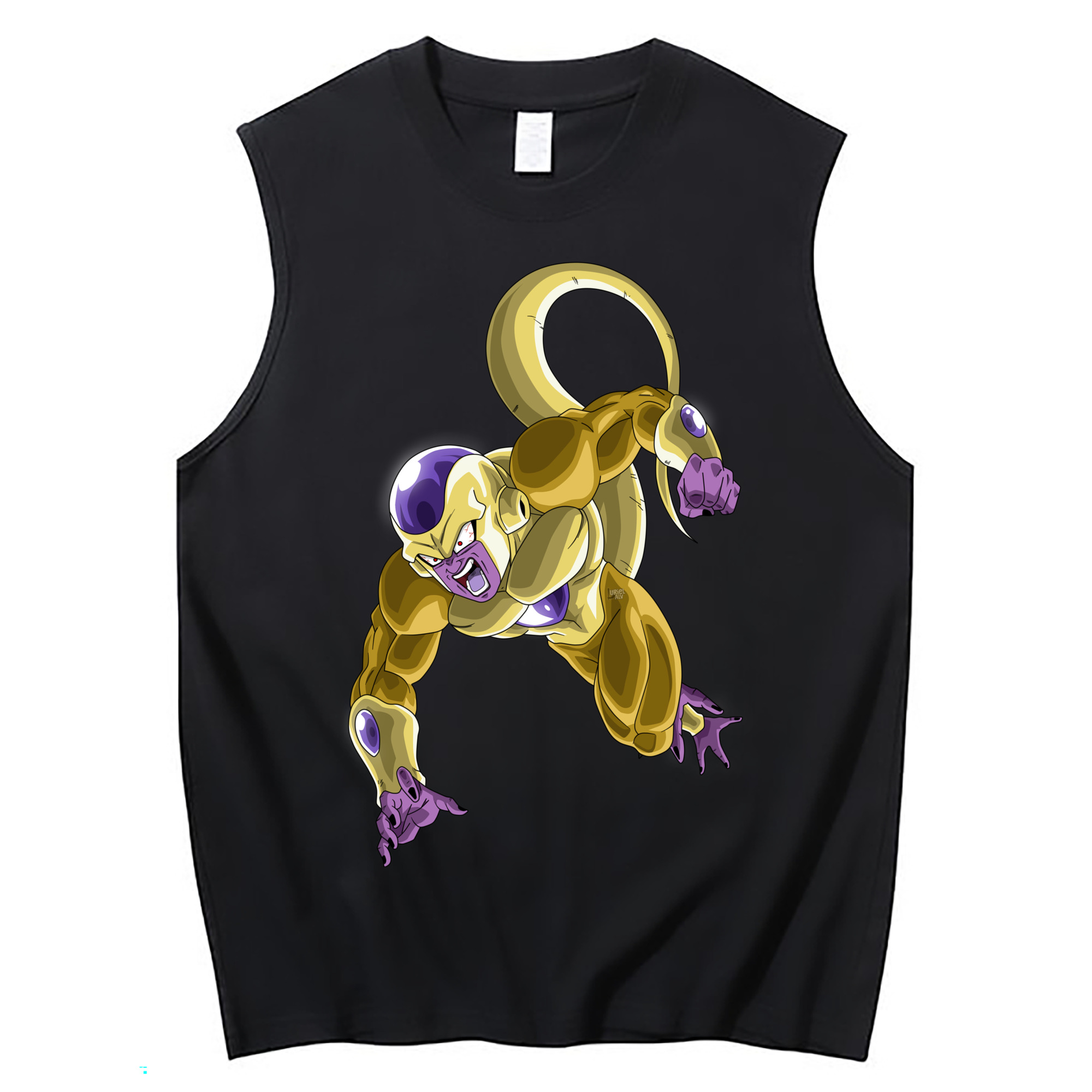 （画像用） ドラゴンボール フリーザ DRAGON BALL Frieza コットン100％タンクトップ（フロントプリント）