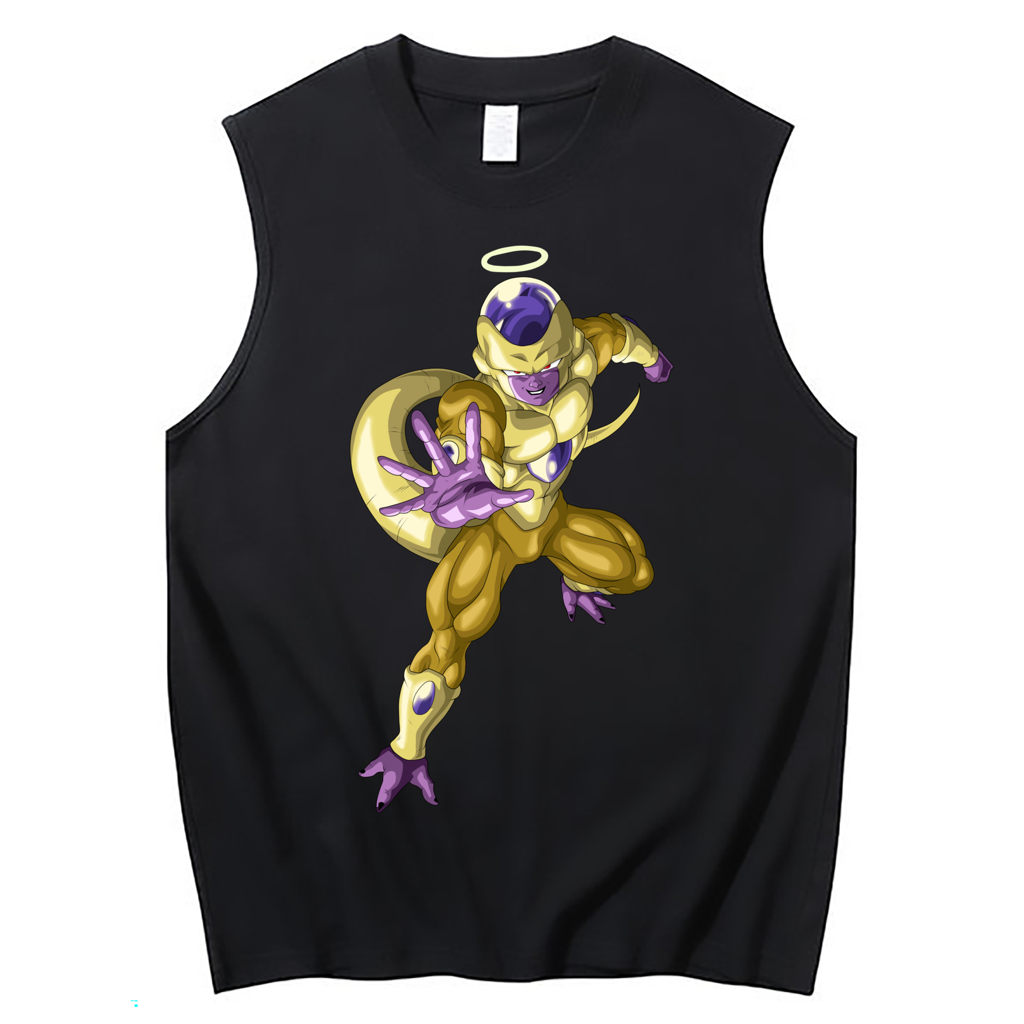 （画像用） ドラゴンボール フリーザ DRAGON BALL Frieza コットン100％タンクトップ（フロントプリント）