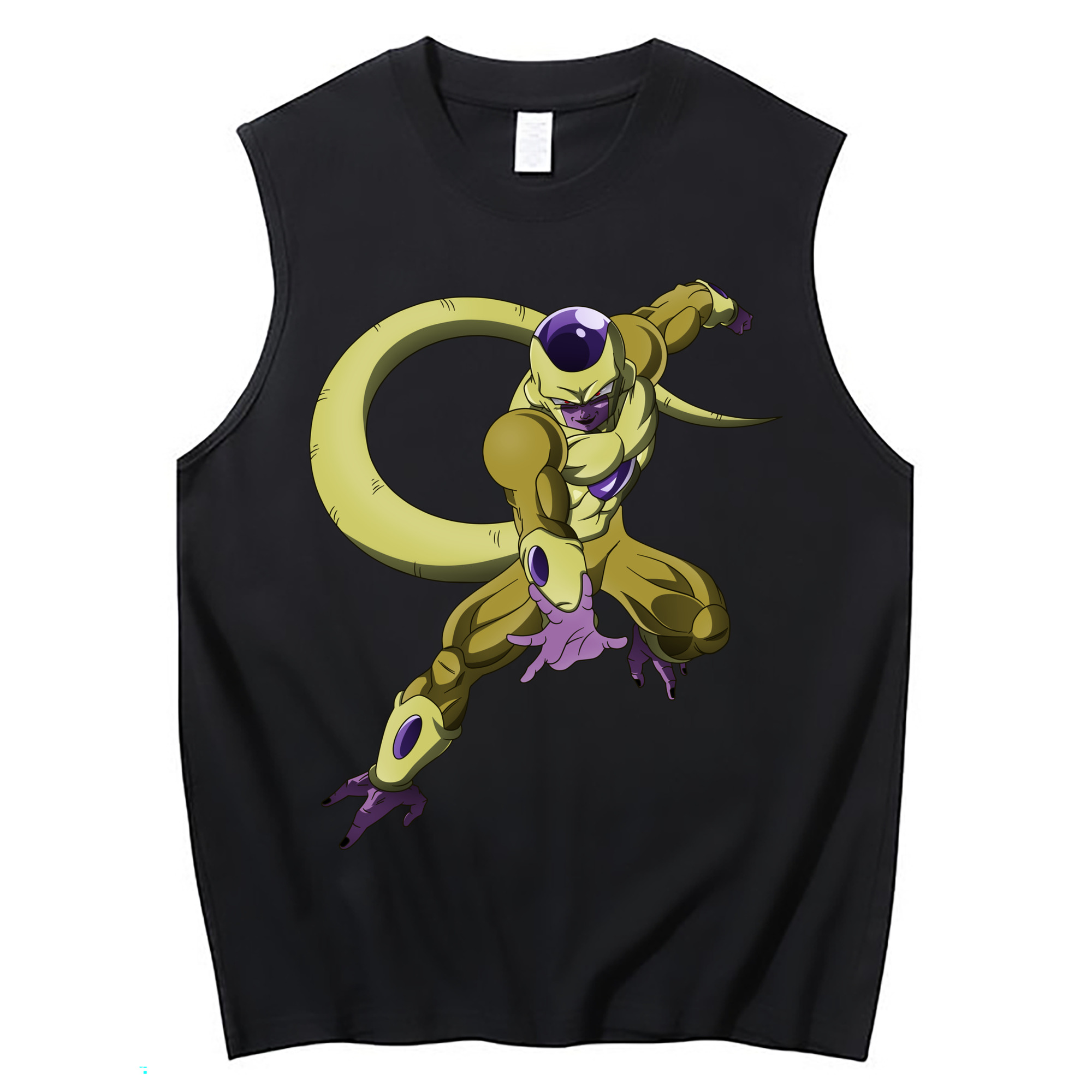 （画像用） ドラゴンボール フリーザ DRAGON BALL Frieza コットン100％タンクトップ（フロントプリント）
