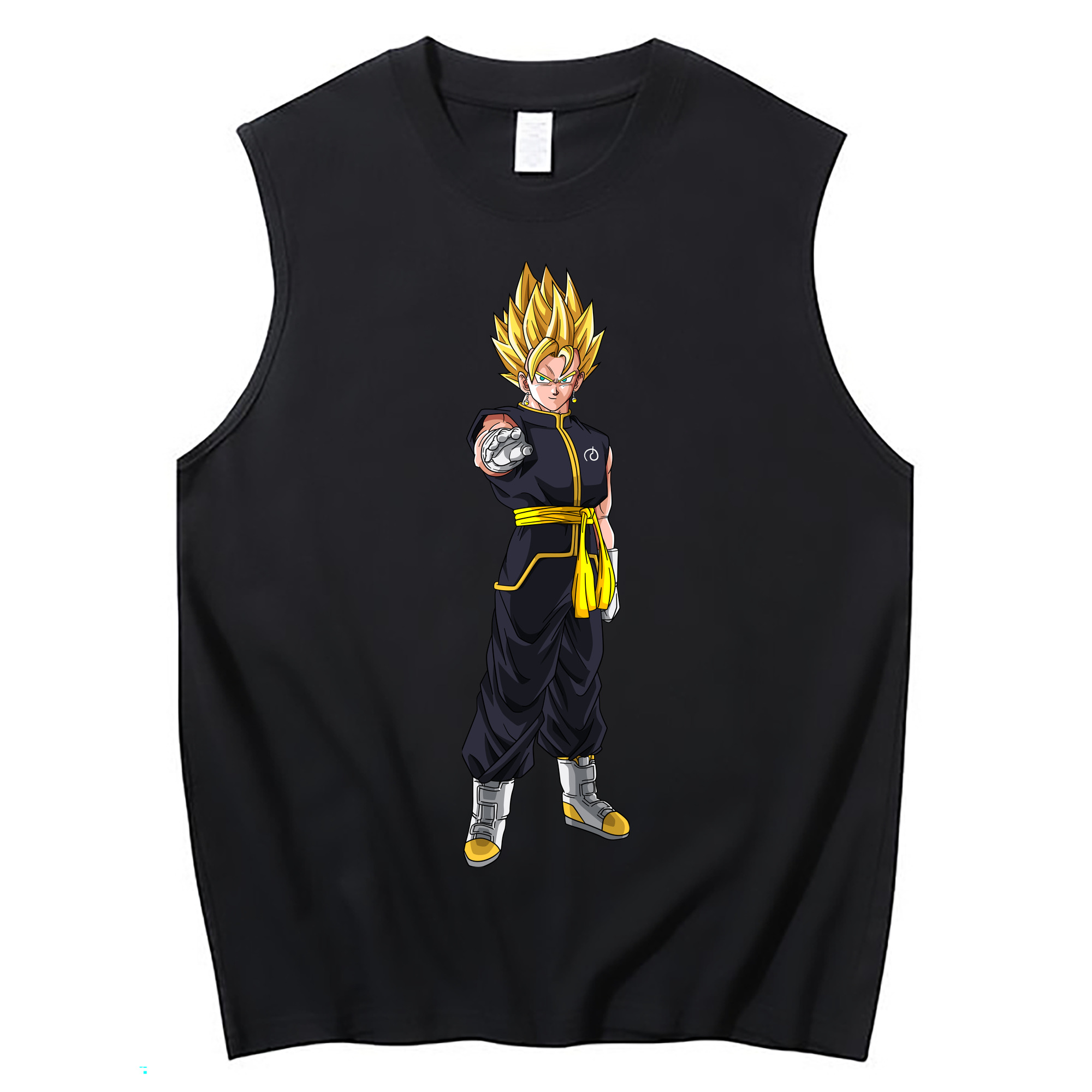 （画像用） ドラゴンボール ベジット DRAGON BALL Vegetto コットン100％タンクトップ（フロントプリント）