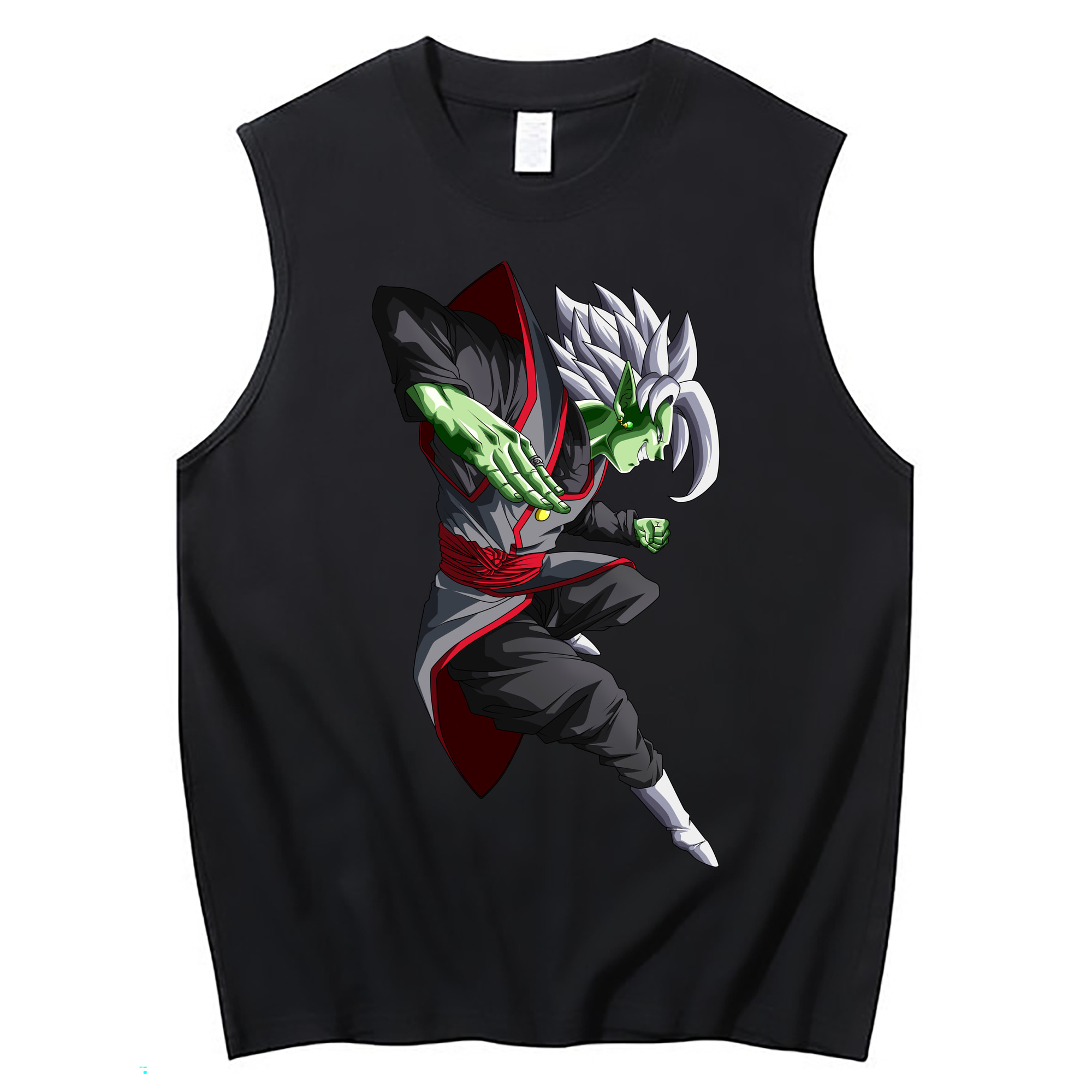 （画像用） ドラゴンボール ベジット DRAGON BALL Vegetto コットン100％タンクトップ（フロントプリント）