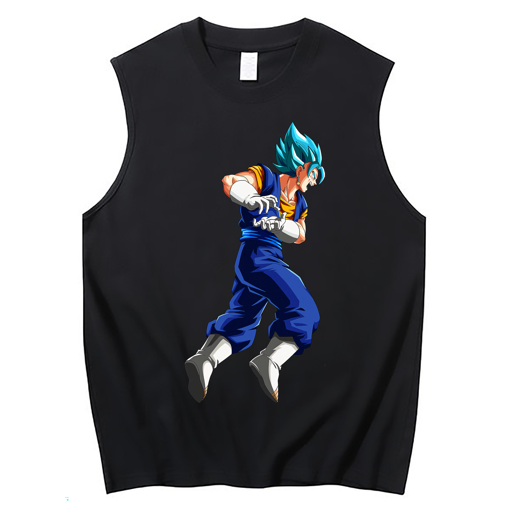 （画像用） ドラゴンボール ベジット DRAGON BALL Vegetto コットン100％タンクトップ（フロントプリント）