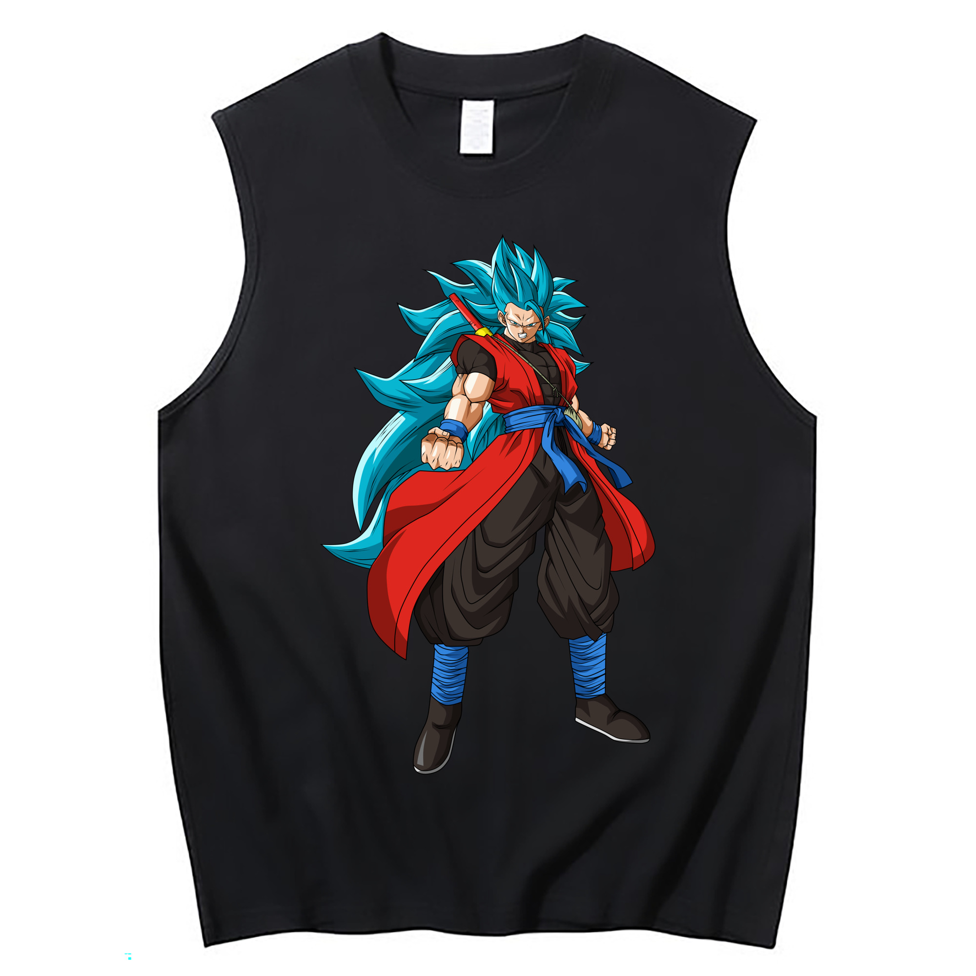 （画像用） ドラゴンボール ベジット DRAGON BALL Vegetto コットン100％タンクトップ（フロントプリント）