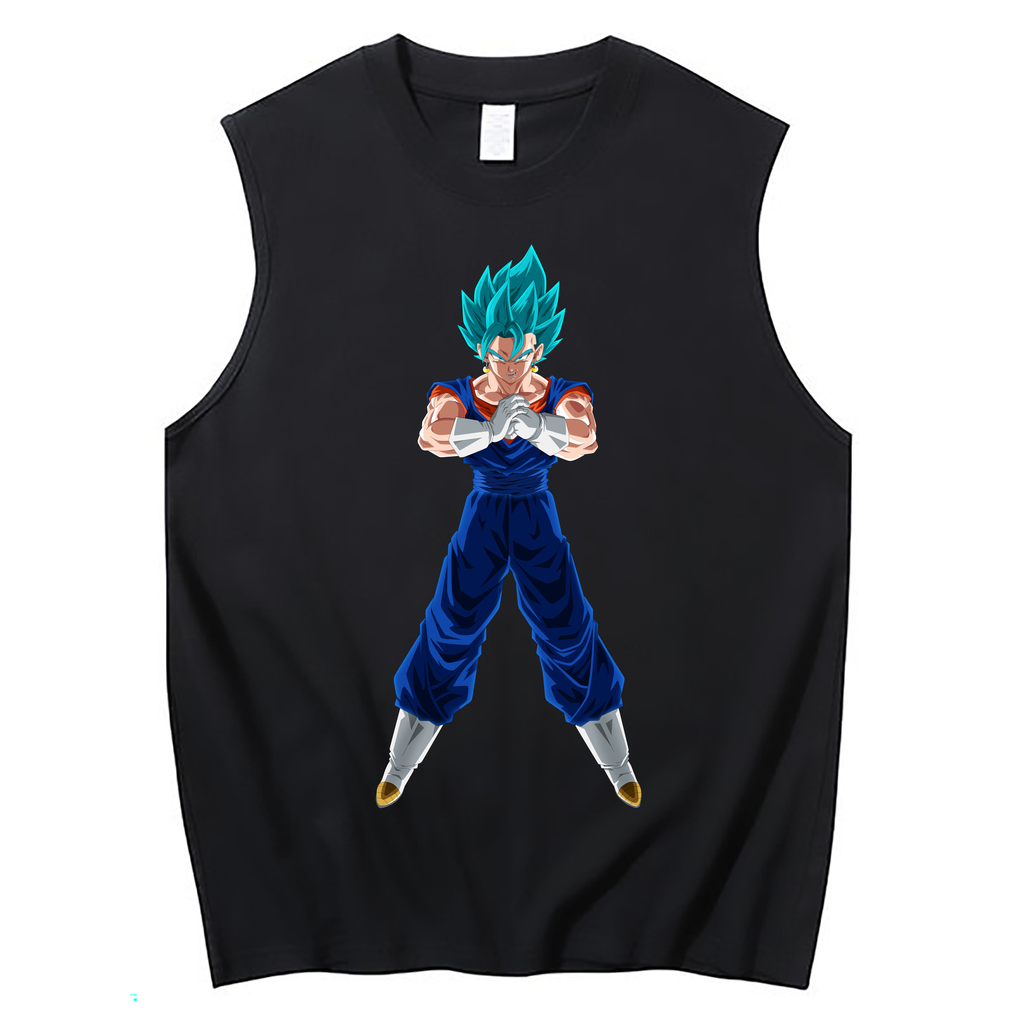 （画像用） ドラゴンボール ベジット DRAGON BALL Vegetto コットン100％タンクトップ（フロントプリント）