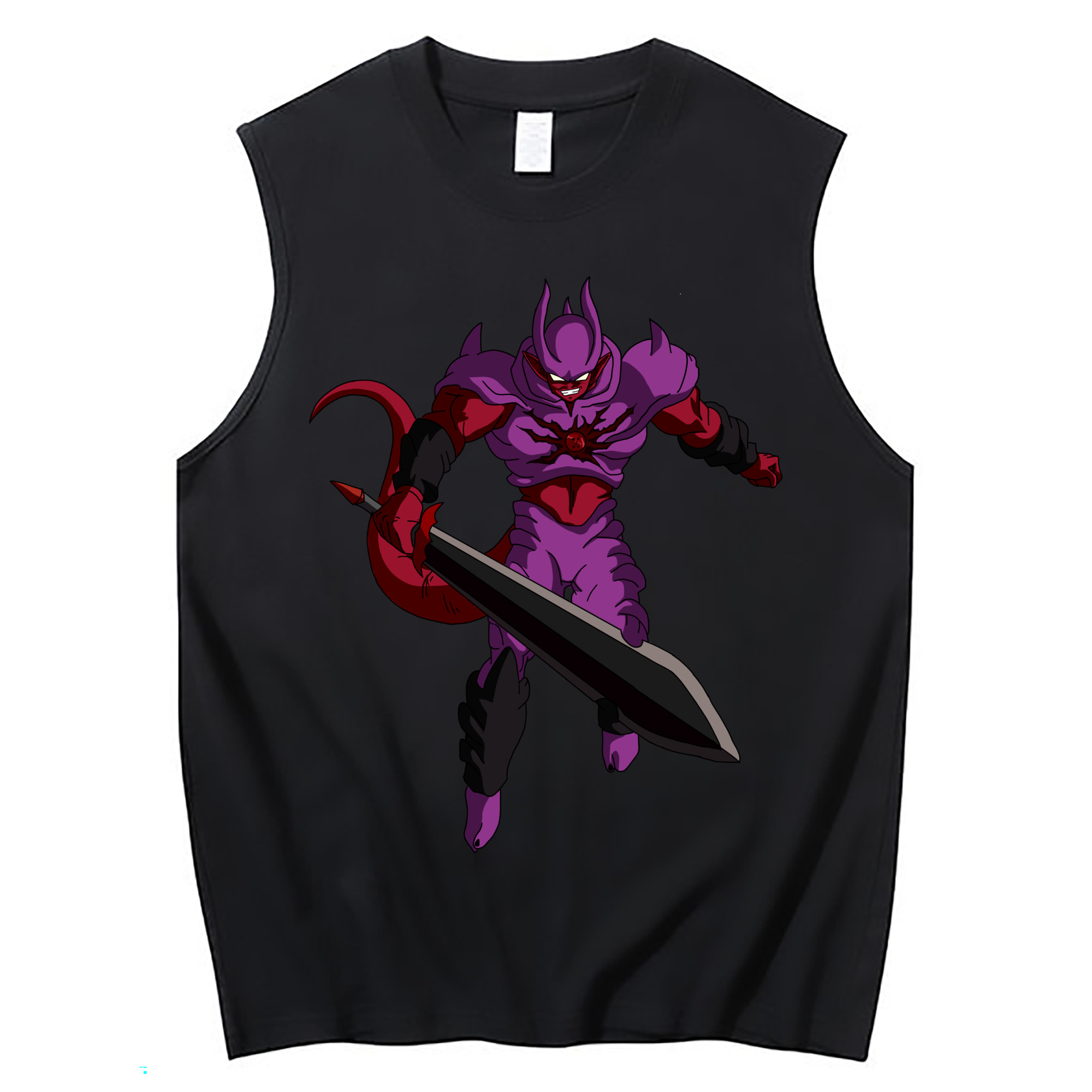 （画像用） ドラゴンボール ジャネンバ DRAGON BALL Janemba コットン100％タンクトップ（フロントプリント）