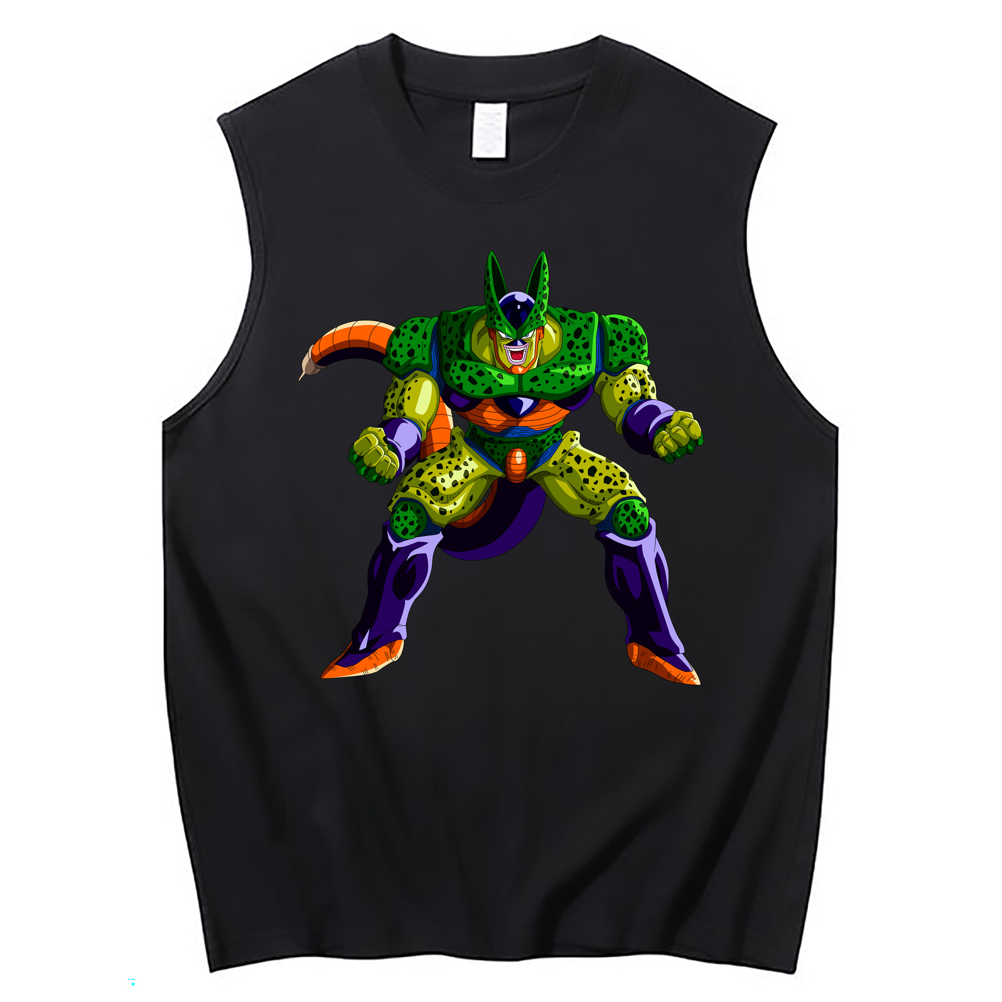 （画像用） ドラゴンボール セル DRAGON BALL Cell コットン100％タンクトップ（フロントプリント）