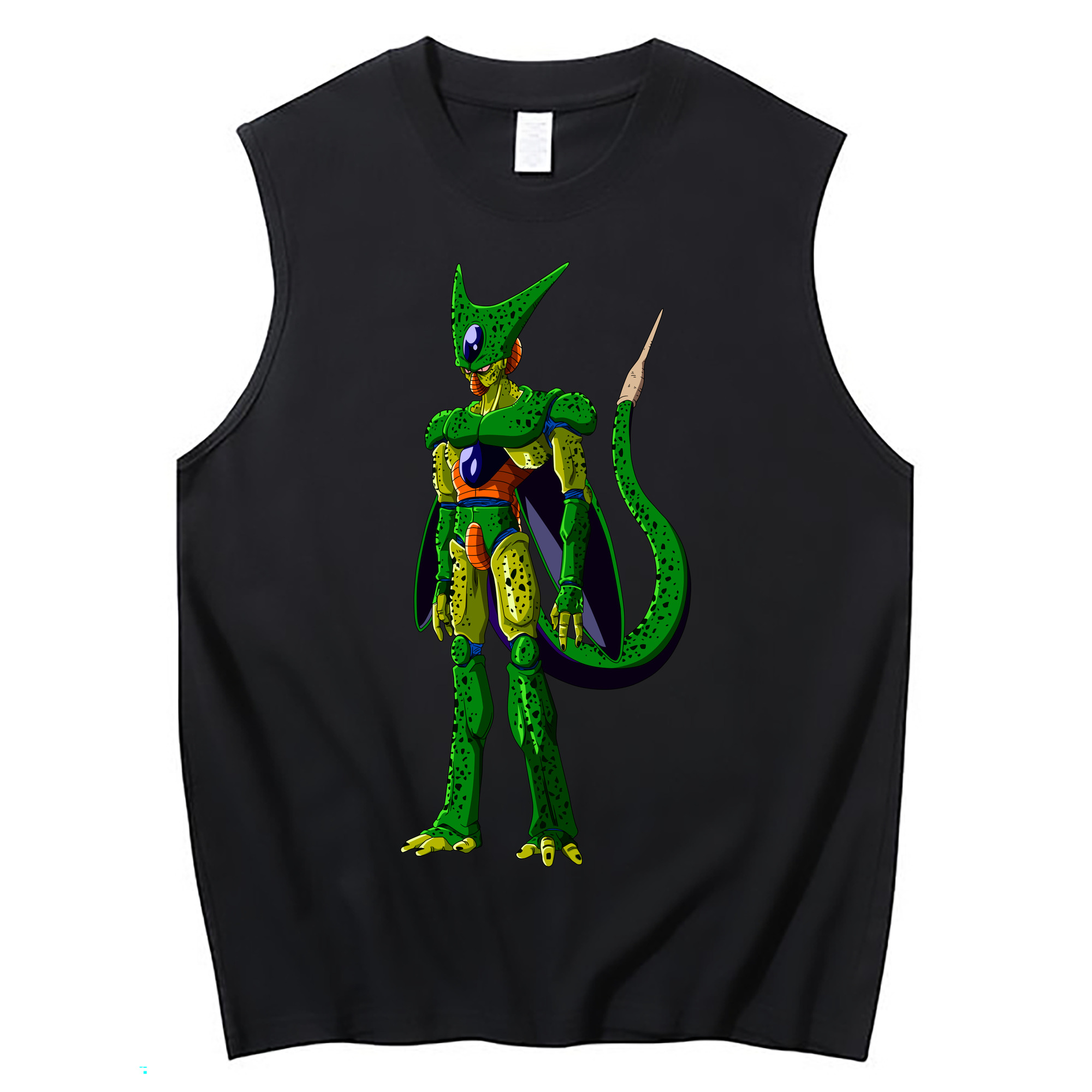 （画像用） ドラゴンボール セル DRAGON BALL Cell コットン100％タンクトップ（フロントプリント）