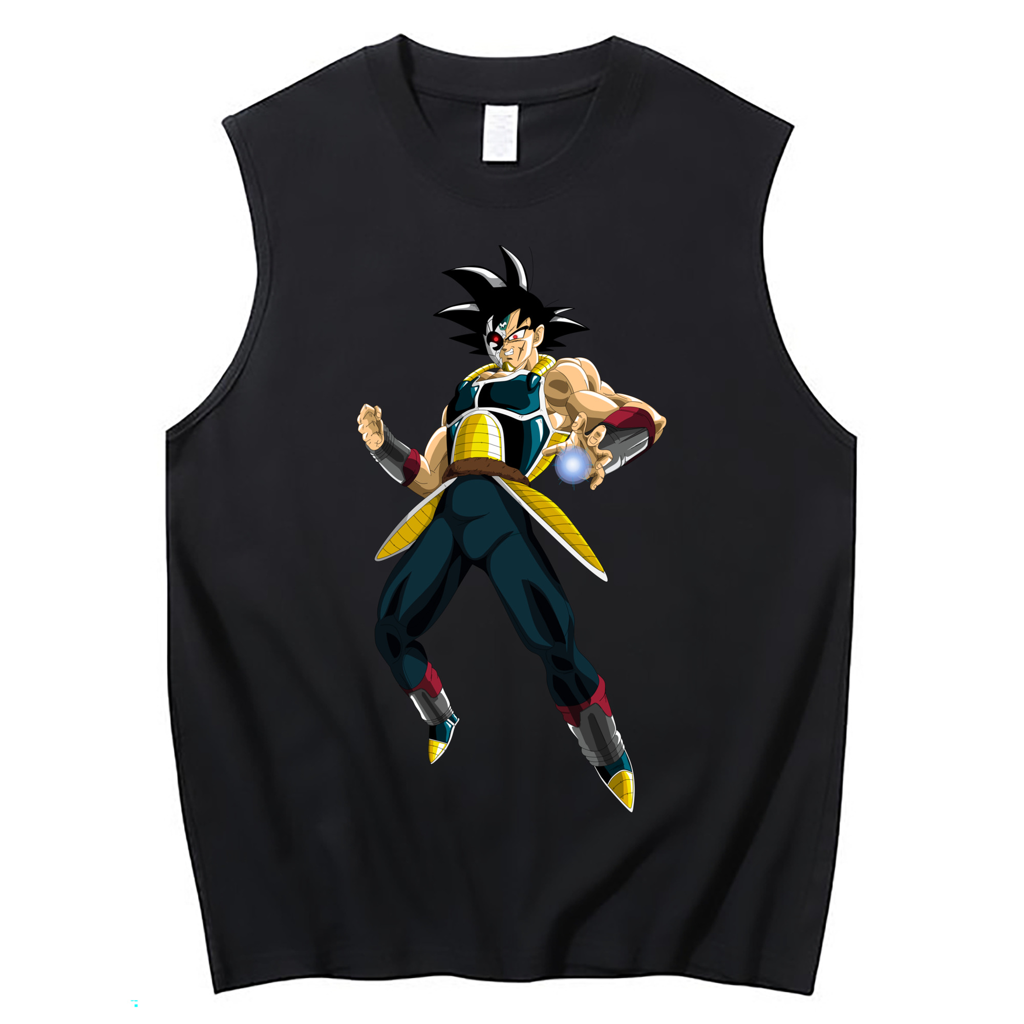 （画像用） ドラゴンボール バーダック DRAGON BALL Burdock コットン100％タンクトップ（フロントプリント）