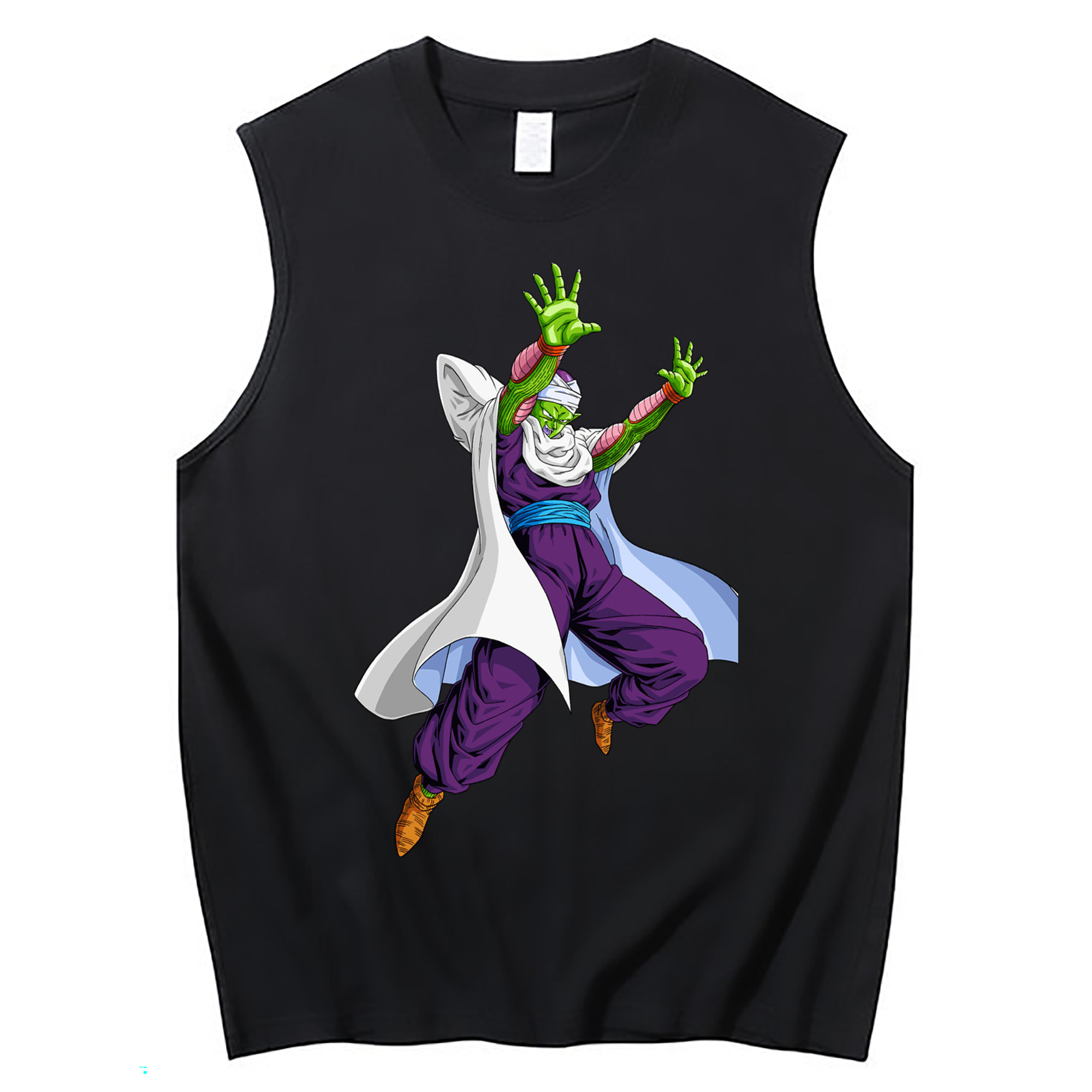 （画像用） ドラゴンボール ピッコロ DRAGON BALL Piccolo コットン100％タンクトップ（フロントプリント）