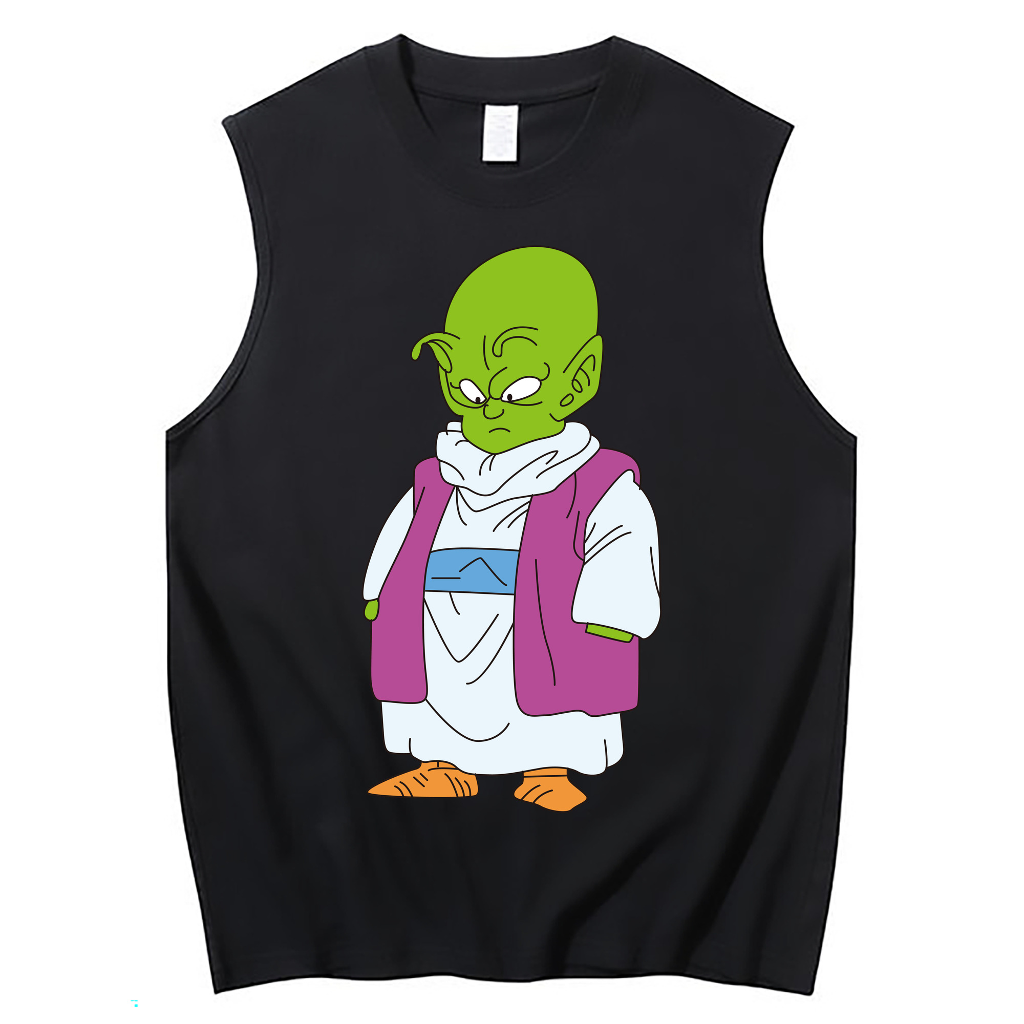 （画像用） ドラゴンボール ピッコロ DRAGON BALL Piccolo コットン100％タンクトップ（フロントプリント）