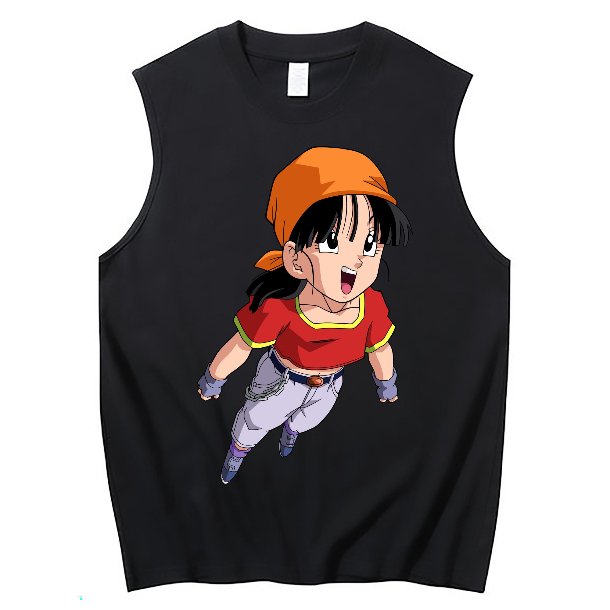 （画像用） ドラゴンボール パン DRAGON BALL Pan コットン100％タンクトップ（フロントプリント）