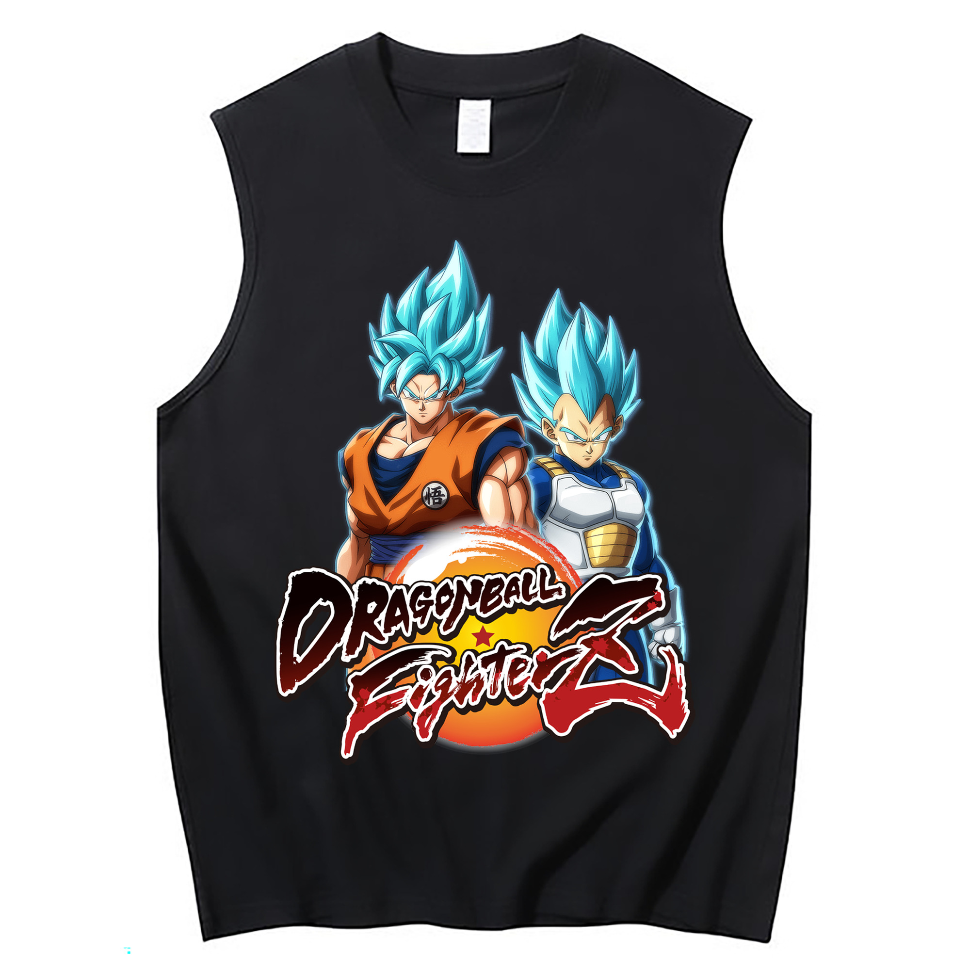 （画像用） ドラゴンボール DRAGON BALL コットン100％タンクトップ（フロントプリント）