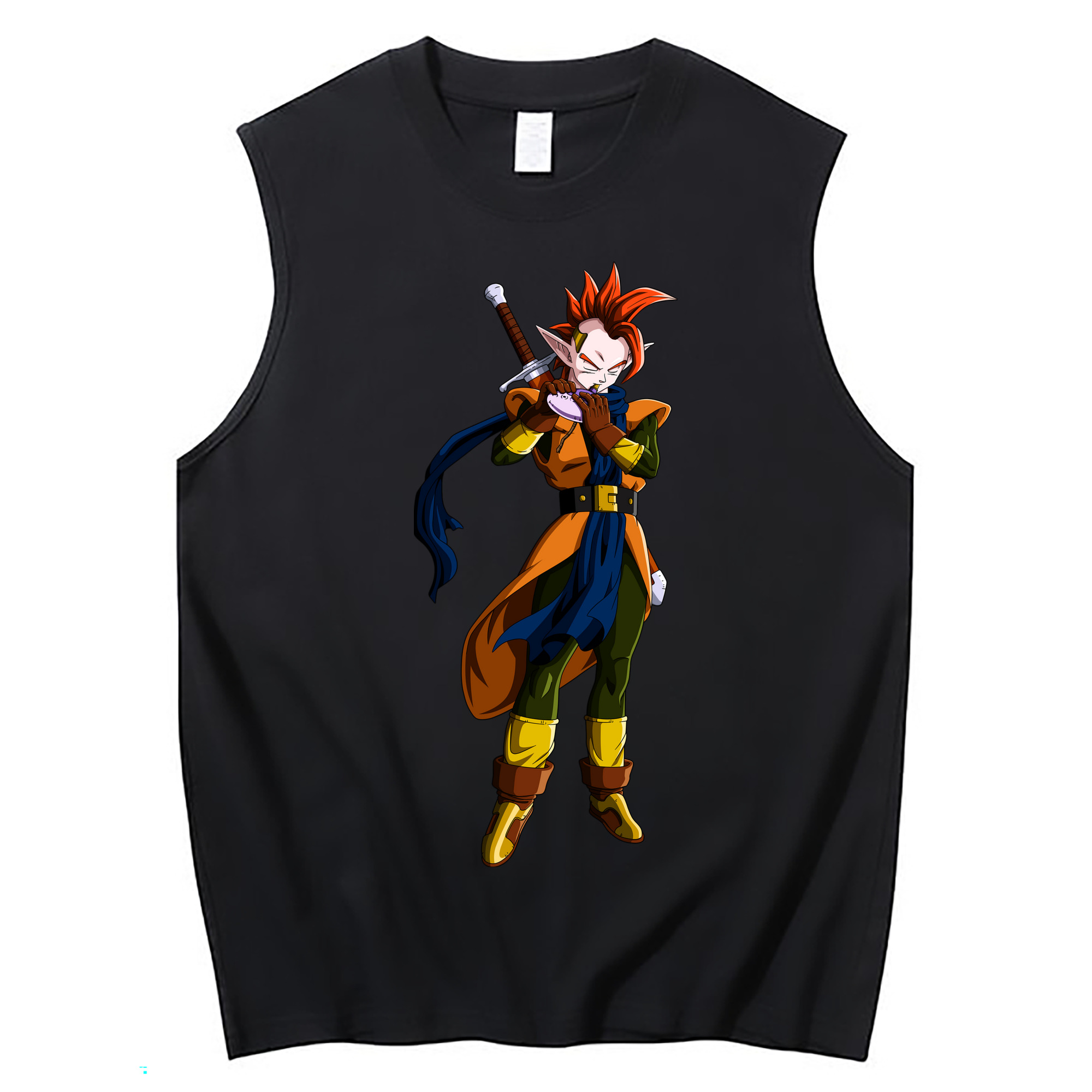 （画像用） ドラゴンボール DRAGON BALL コットン100％タンクトップ（フロントプリント）