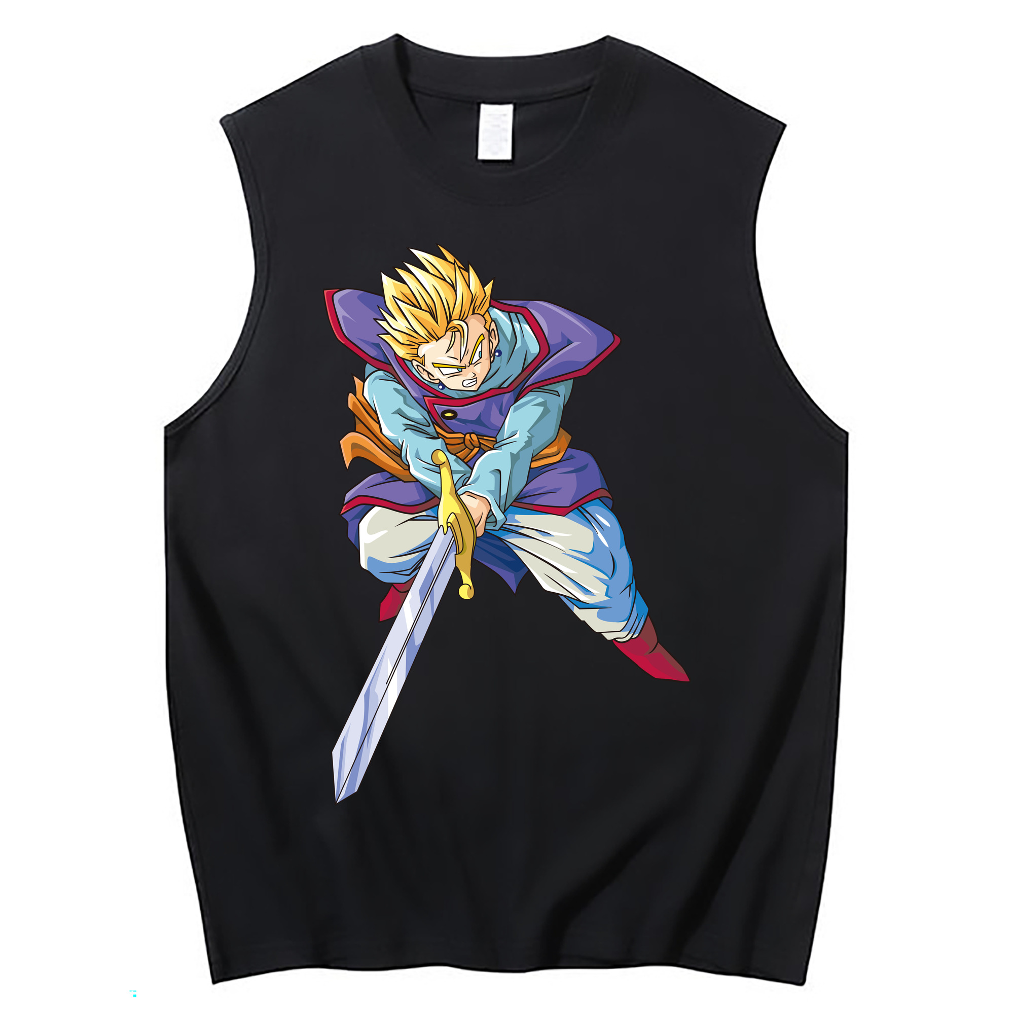 （画像用） ドラゴンボール DRAGON BALL コットン100％タンクトップ（フロントプリント）