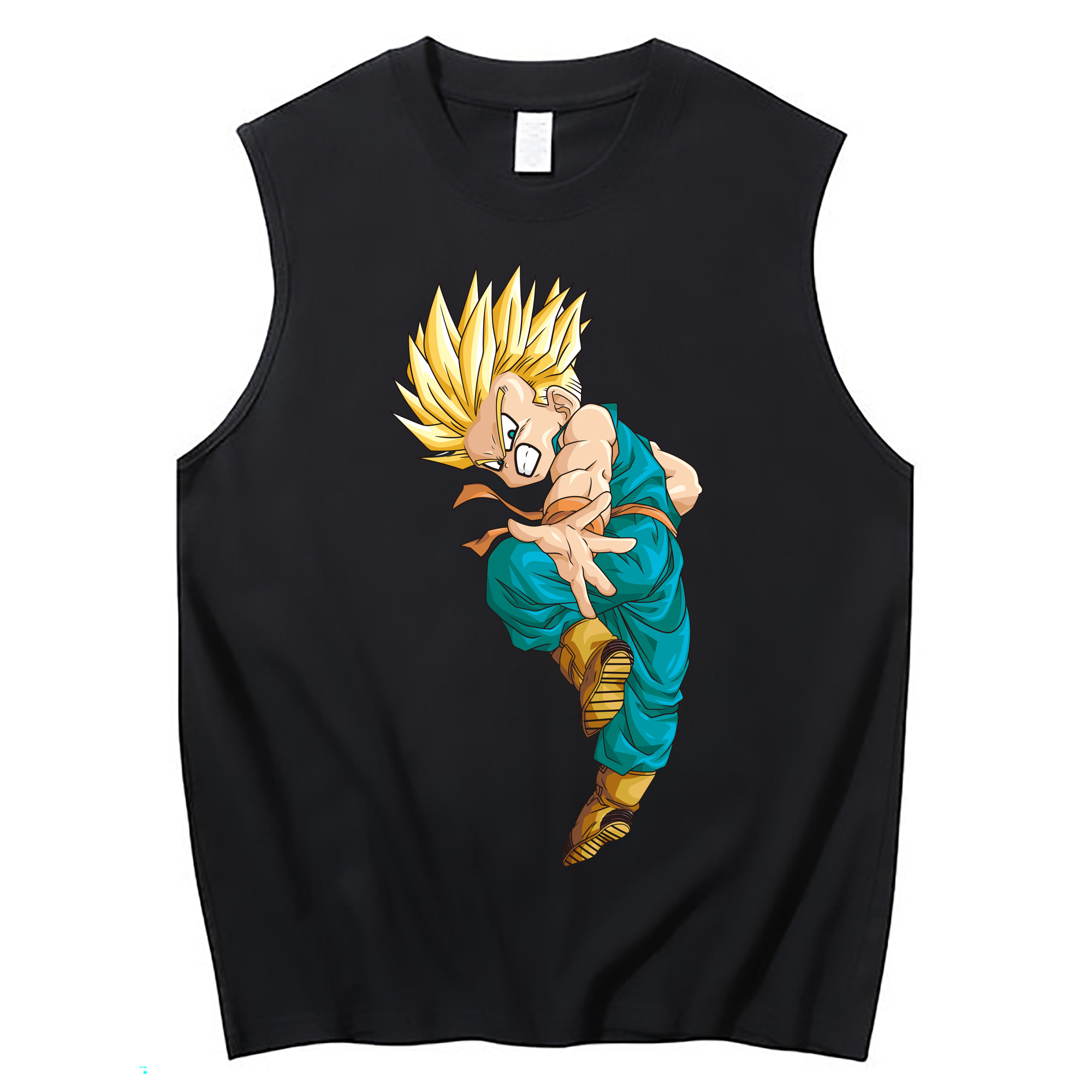 （画像用） ドラゴンボール DRAGON BALL コットン100％タンクトップ（フロントプリント）