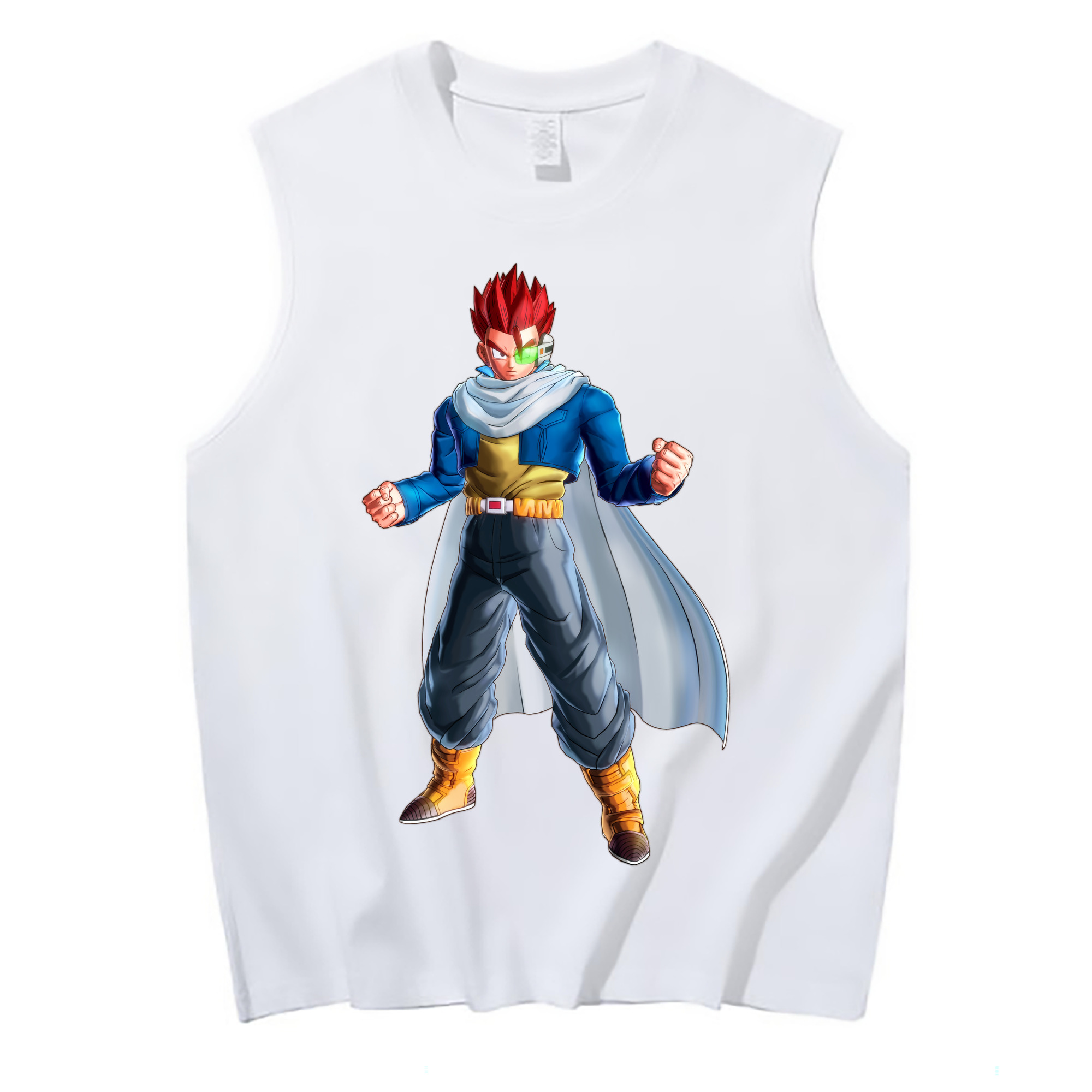 （画像用） ドラゴンボール 孫 悟飯（そんごはん）DRAGON BALL Son Gohan コットン100％タンクトップ（フロントプリント）