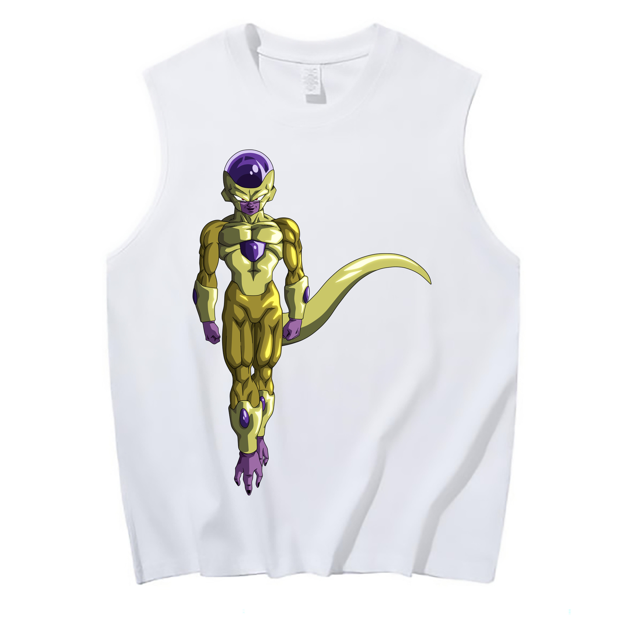 （画像用） ドラゴンボール フリーザ DRAGON BALL Frieza コットン100％タンクトップ（フロントプリント）