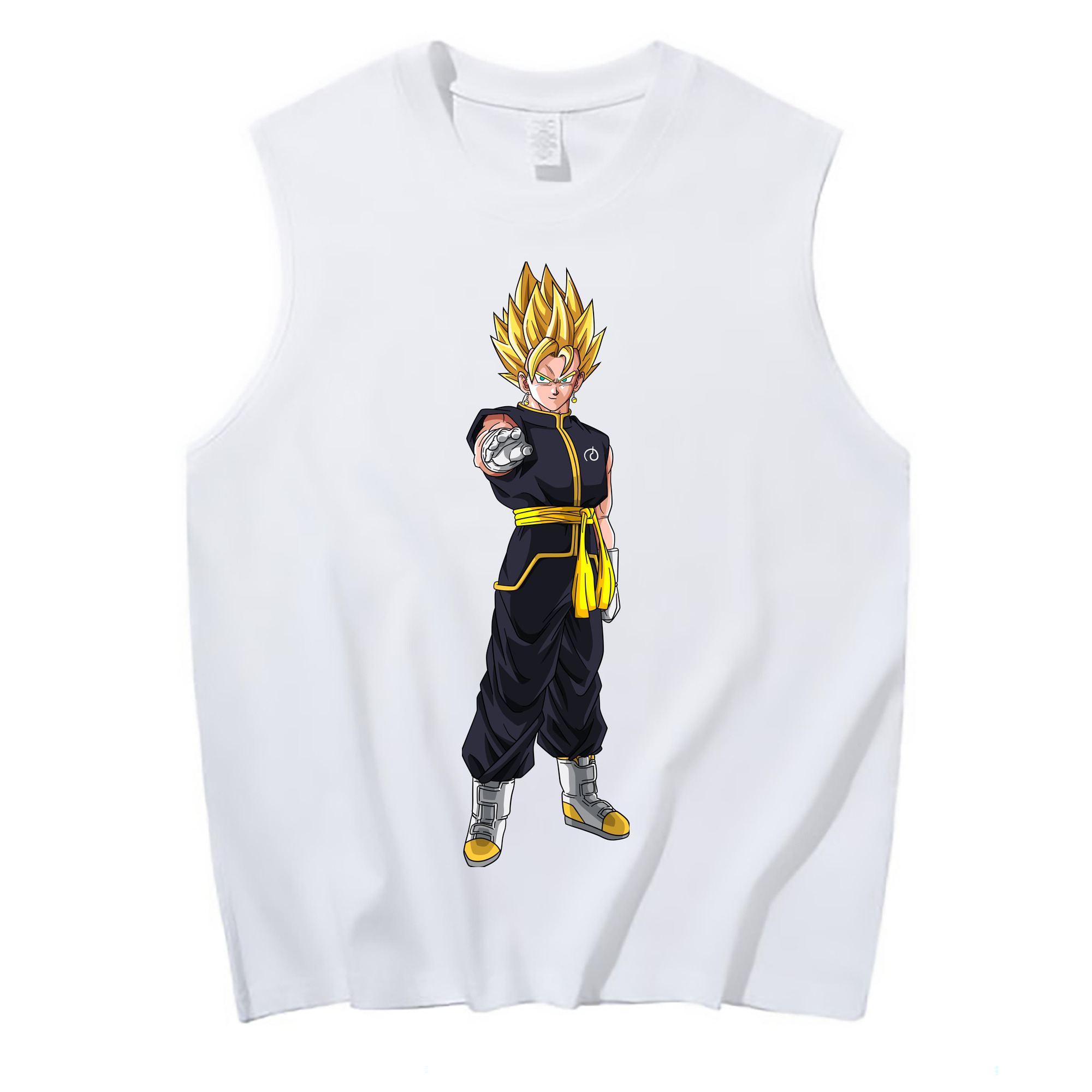 （画像用） ドラゴンボール ベジット DRAGON BALL Vegetto コットン100％タンクトップ（フロントプリント）
