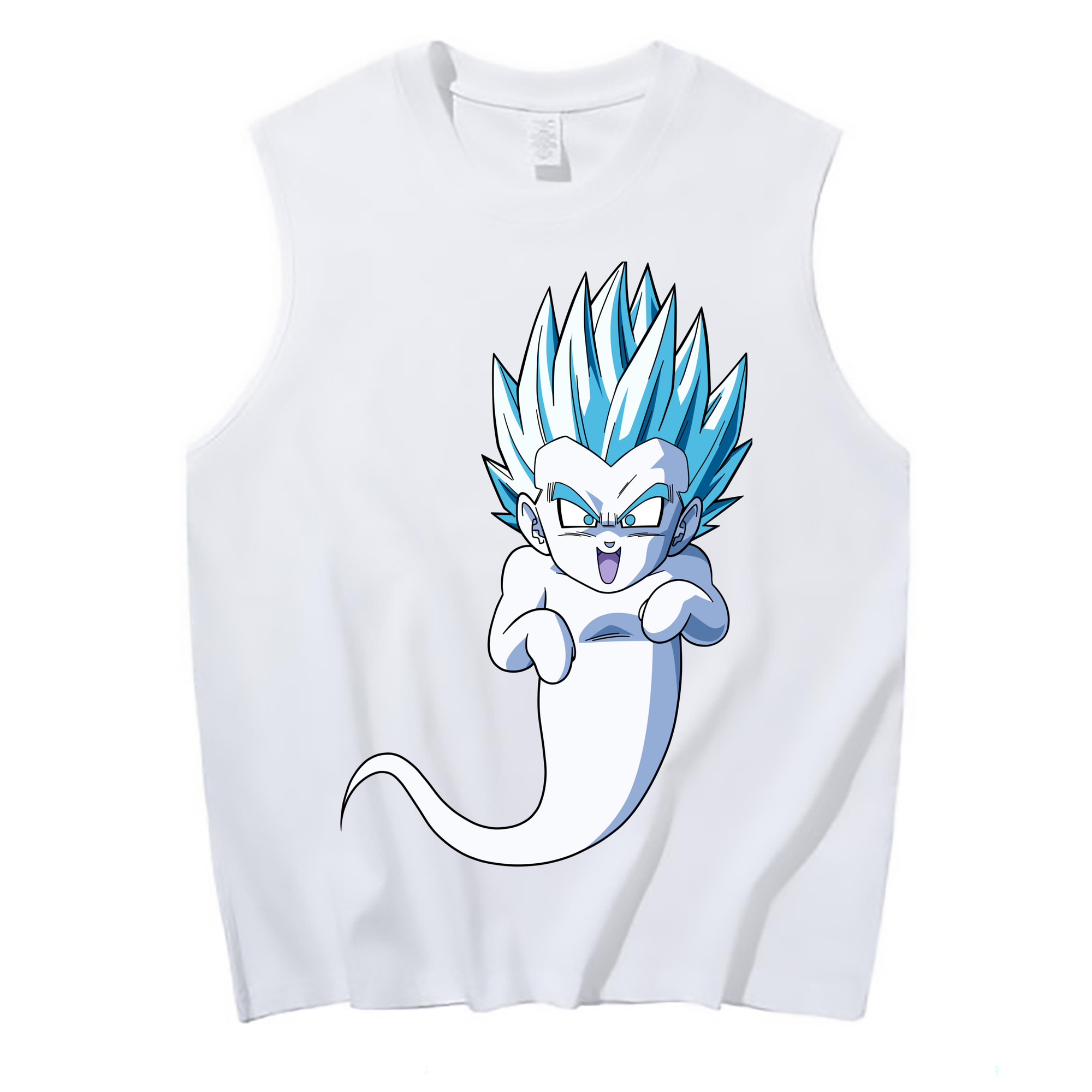 （画像用） ドラゴンボール ベジット DRAGON BALL Vegetto コットン100％タンクトップ（フロントプリント）