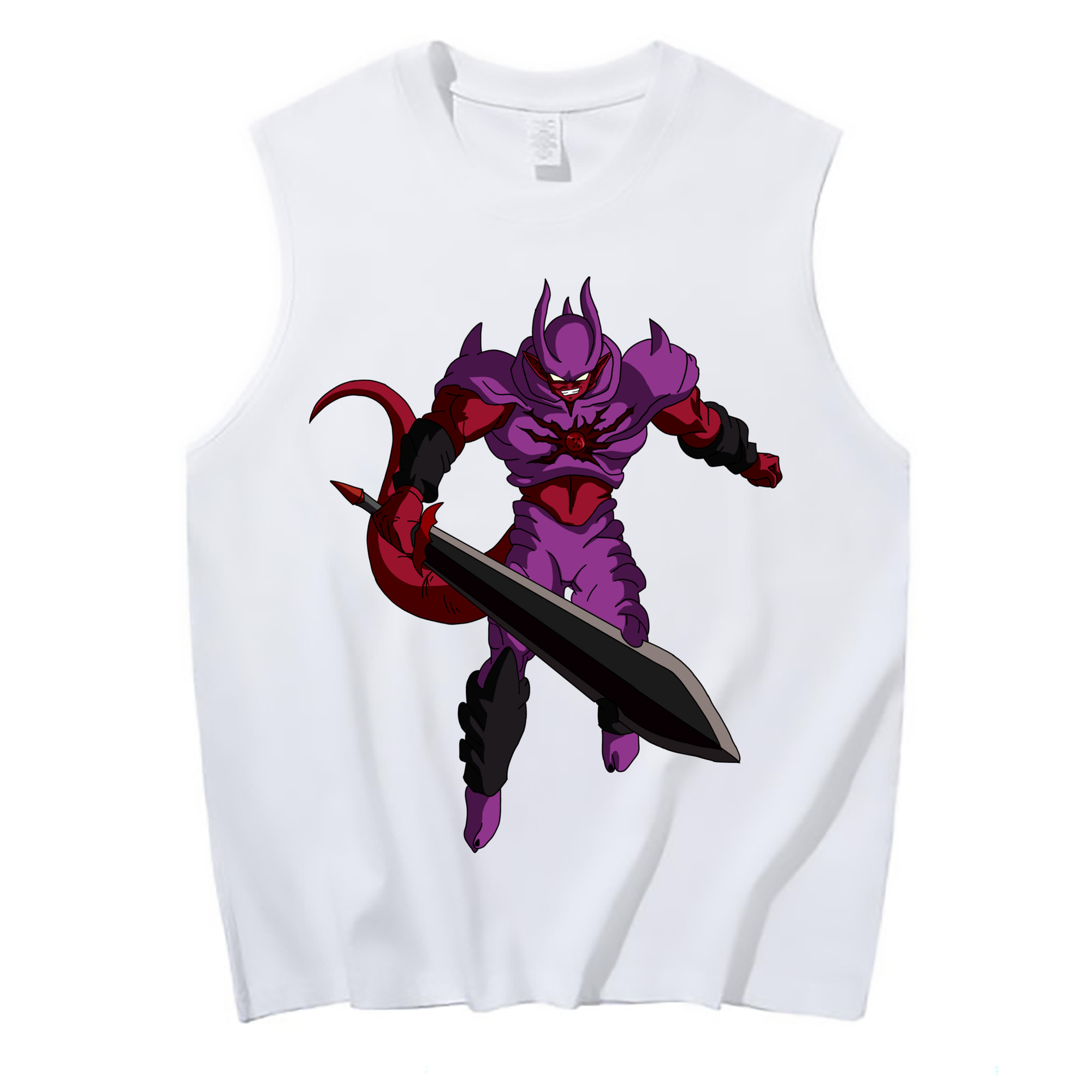 （画像用） ドラゴンボール ジャネンバ DRAGON BALL Janemba コットン100％タンクトップ（フロントプリント）