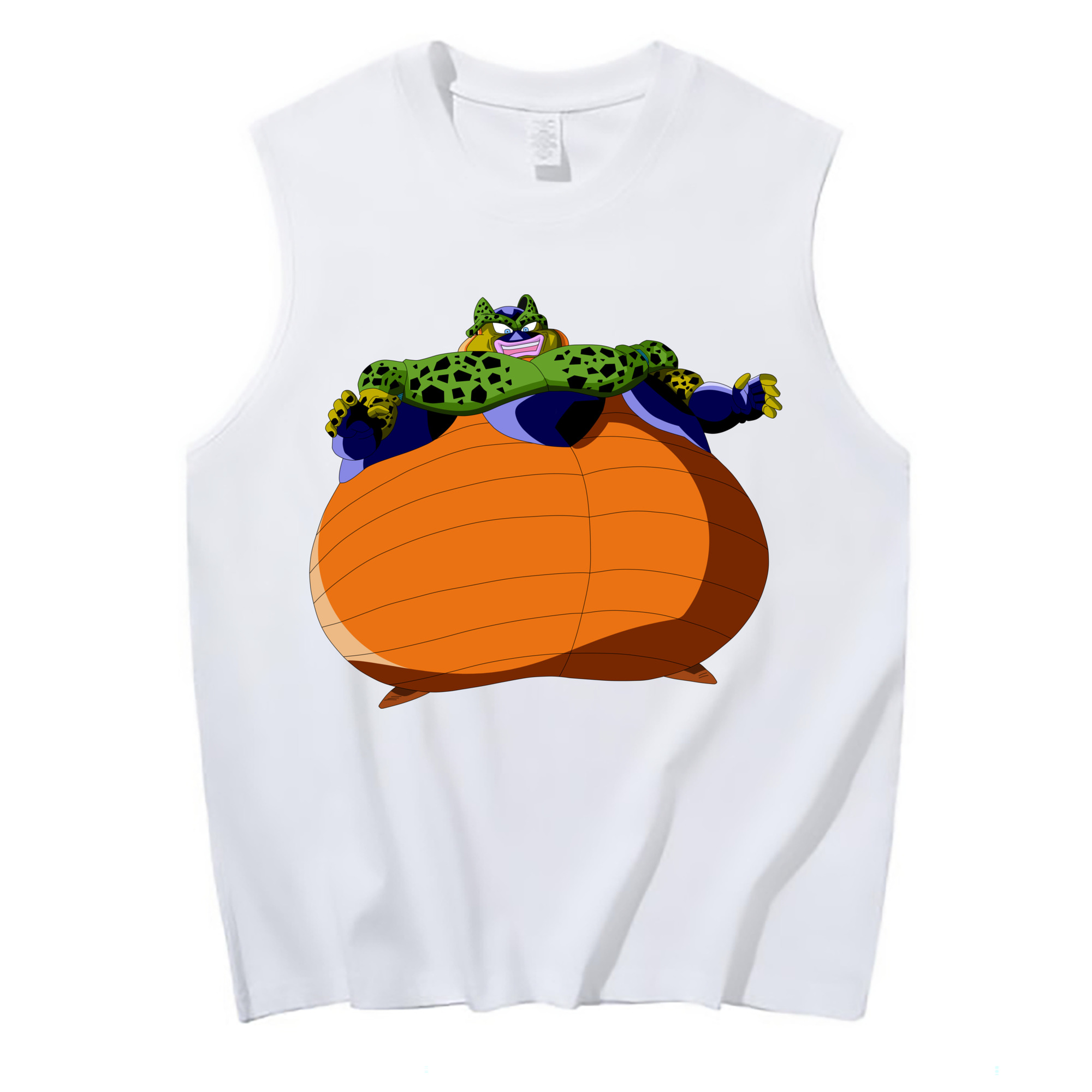（画像用） ドラゴンボール セル DRAGON BALL Cell コットン100％タンクトップ（フロントプリント）
