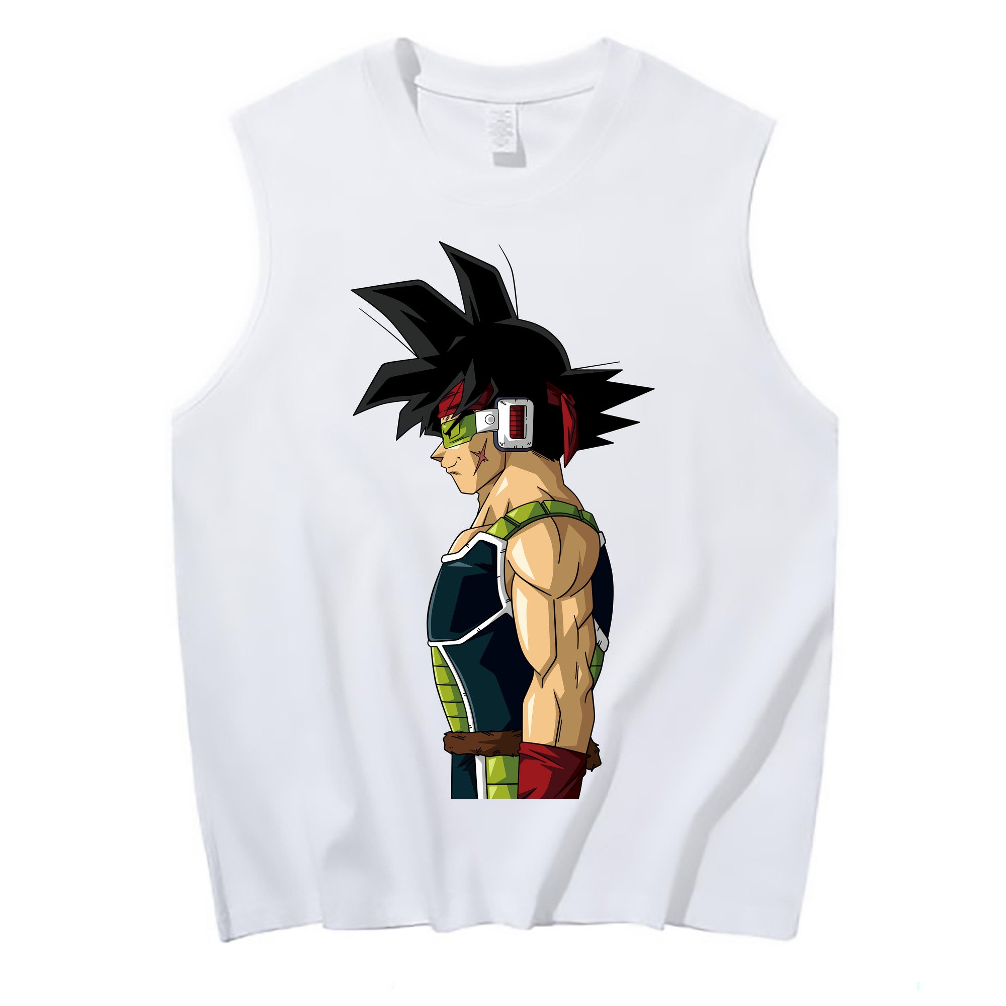 （画像用） ドラゴンボール バーダック DRAGON BALL Burdock コットン100％タンクトップ（フロントプリント）