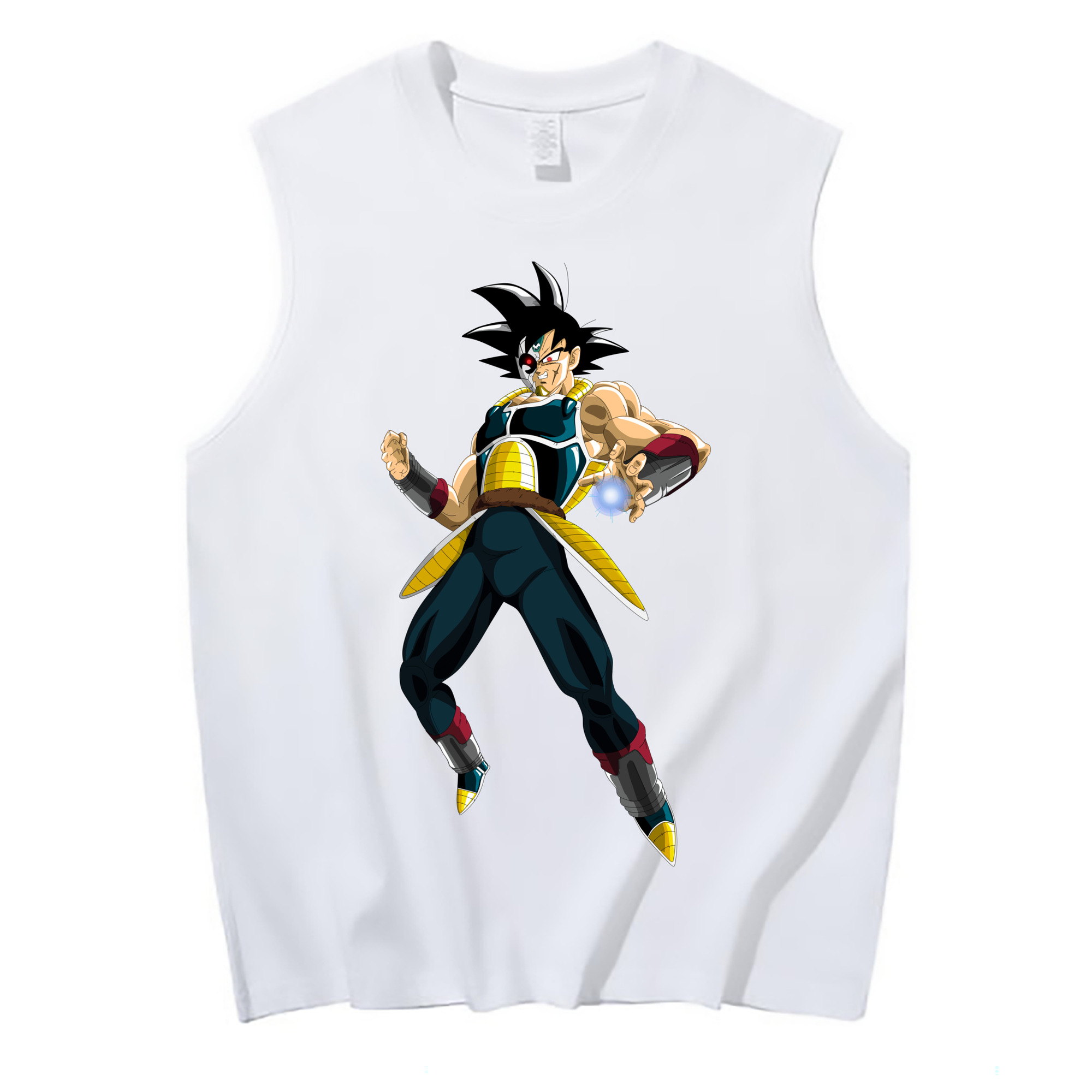 （画像用） ドラゴンボール バーダック DRAGON BALL Burdock コットン100％タンクトップ（フロントプリント）
