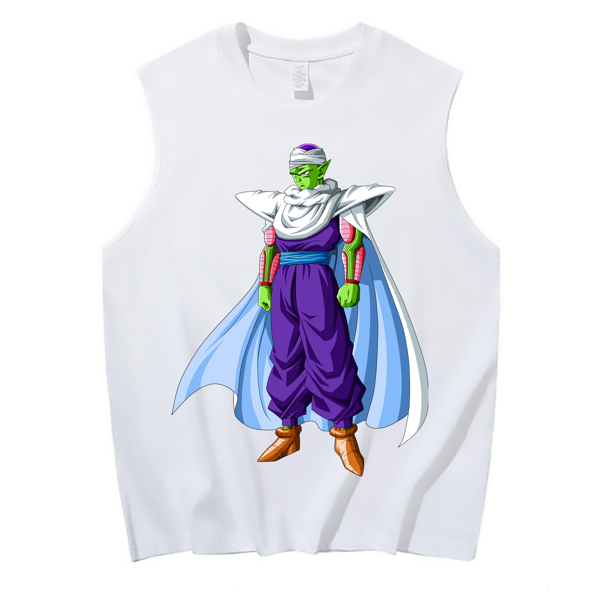 （画像用） ドラゴンボール ピッコロ DRAGON BALL Piccolo コットン100％タンクトップ（フロントプリント）