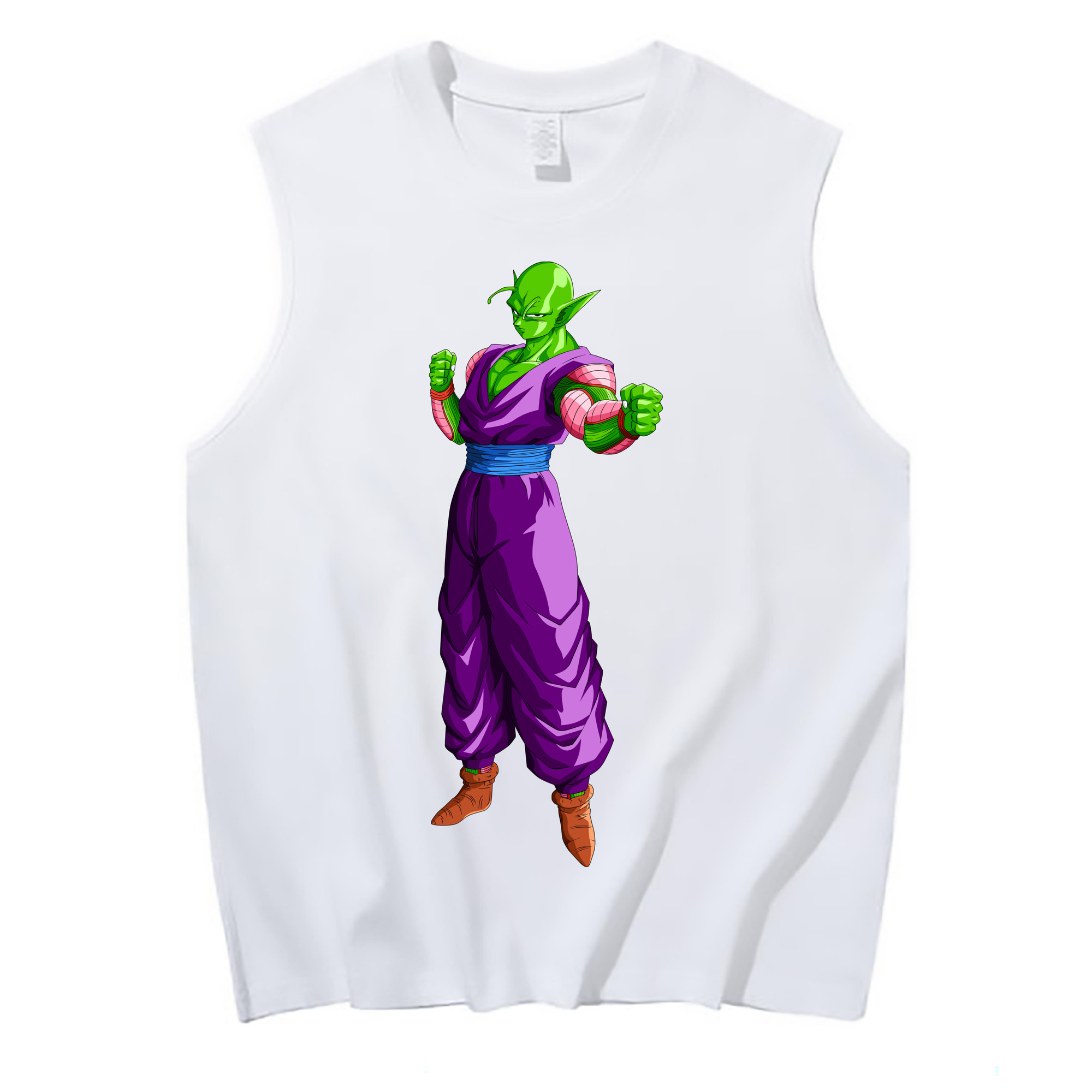 （画像用） ドラゴンボール ピッコロ DRAGON BALL Piccolo コットン100％タンクトップ（フロントプリント）