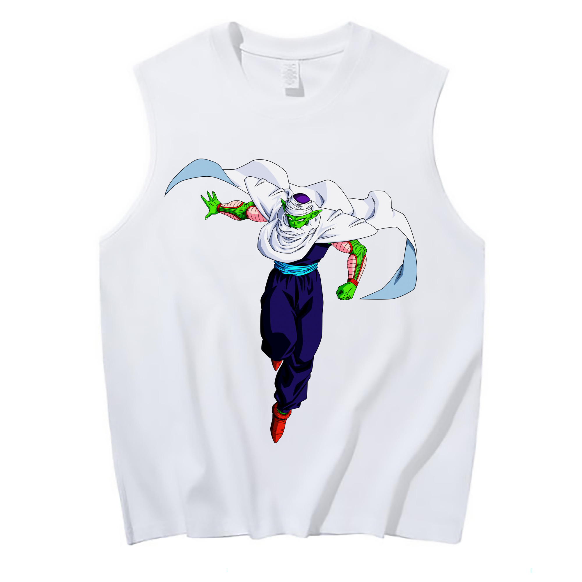 （画像用） ドラゴンボール ピッコロ DRAGON BALL Piccolo コットン100％タンクトップ（フロントプリント）