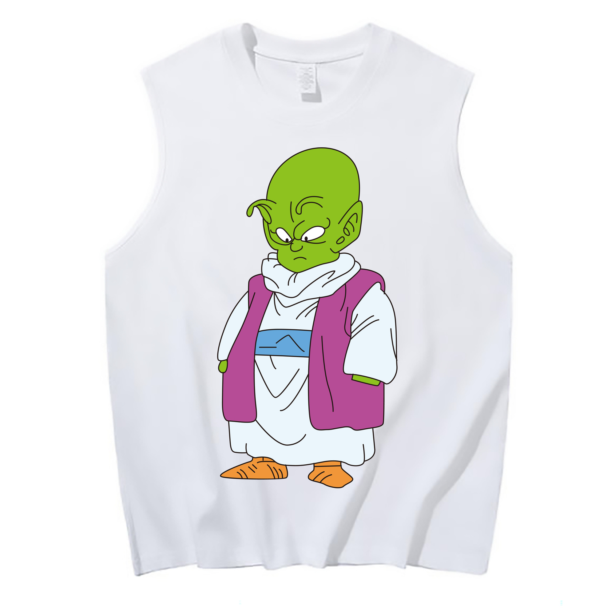 （画像用） ドラゴンボール ピッコロ DRAGON BALL Piccolo コットン100％タンクトップ（フロントプリント）