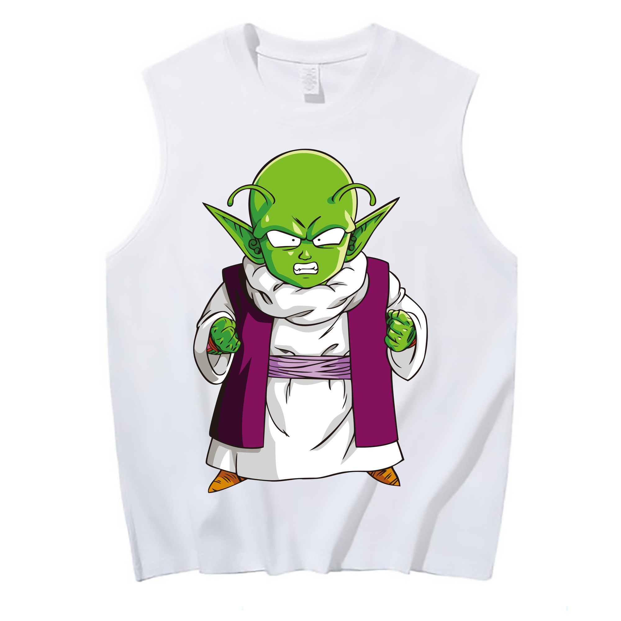 （画像用） ドラゴンボール ピッコロ DRAGON BALL Piccolo コットン100％タンクトップ（フロントプリント）