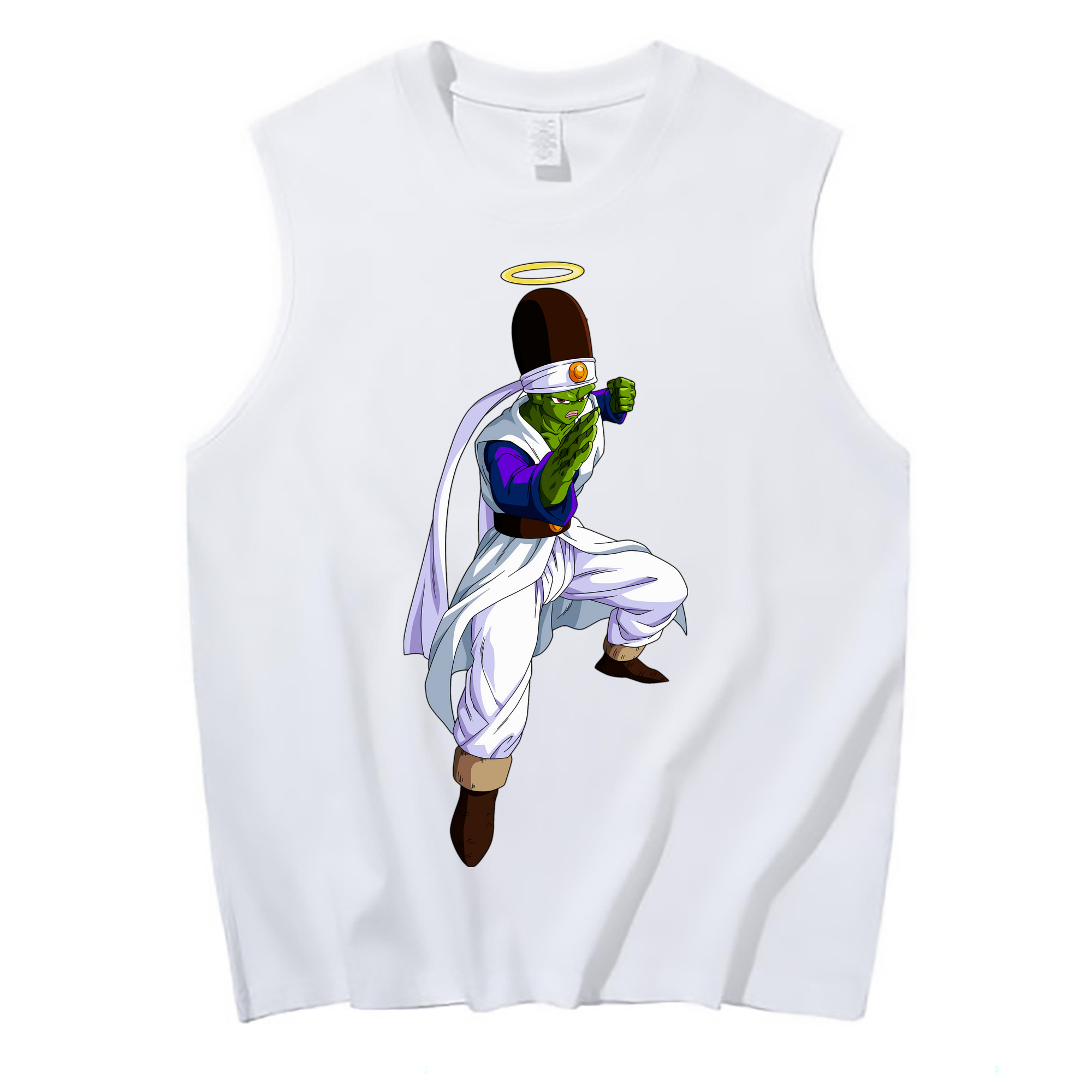 （画像用） ドラゴンボール パイクーハン DRAGON BALL Pikkon コットン100％タンクトップ（フロントプリント）