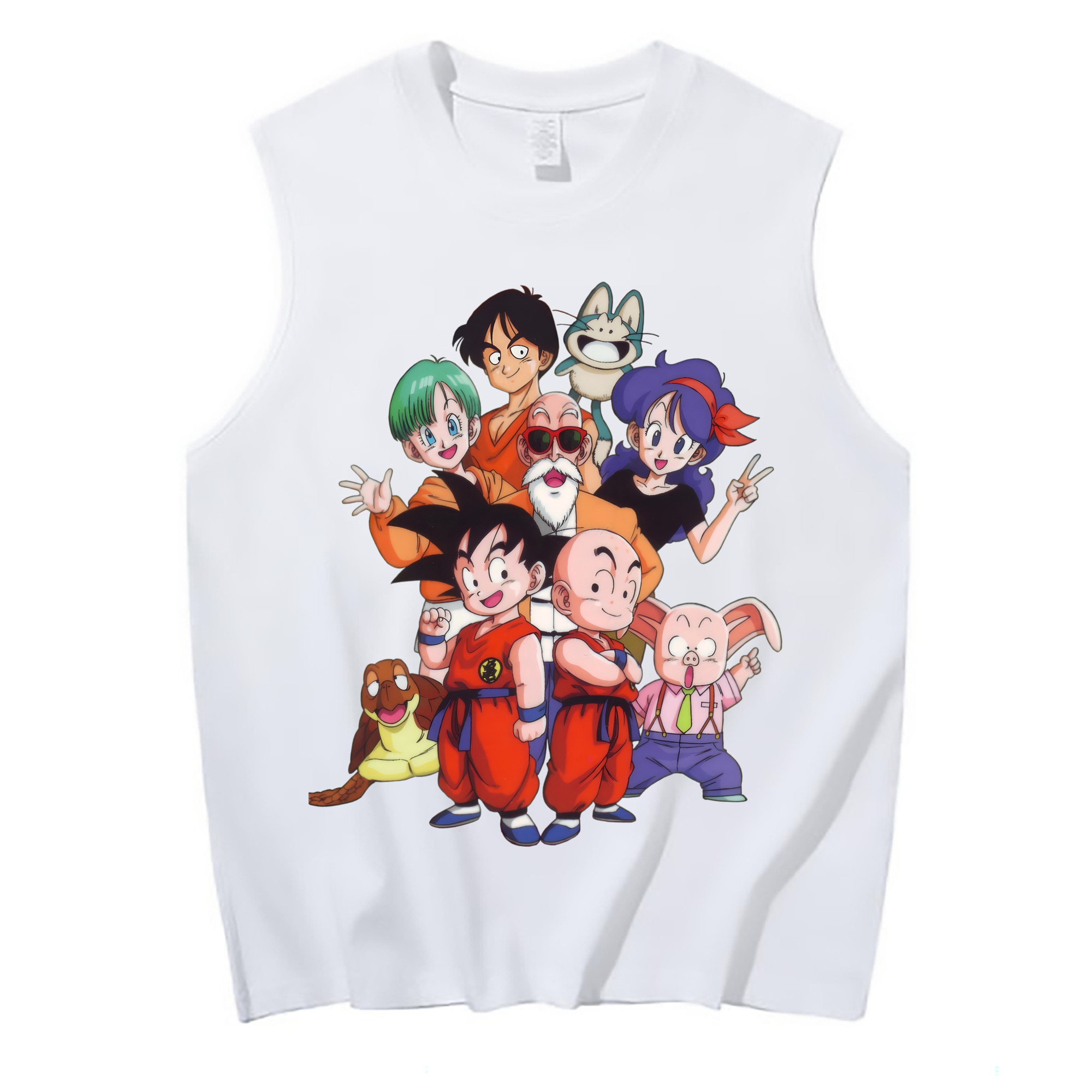 （画像用） ドラゴンボール DRAGON BALL コットン100％タンクトップ（フロントプリント）