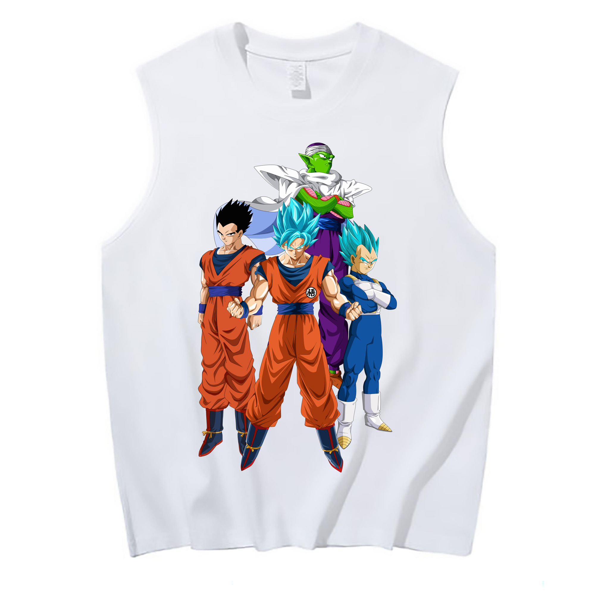 （画像用） ドラゴンボール DRAGON BALL コットン100％タンクトップ（フロントプリント）