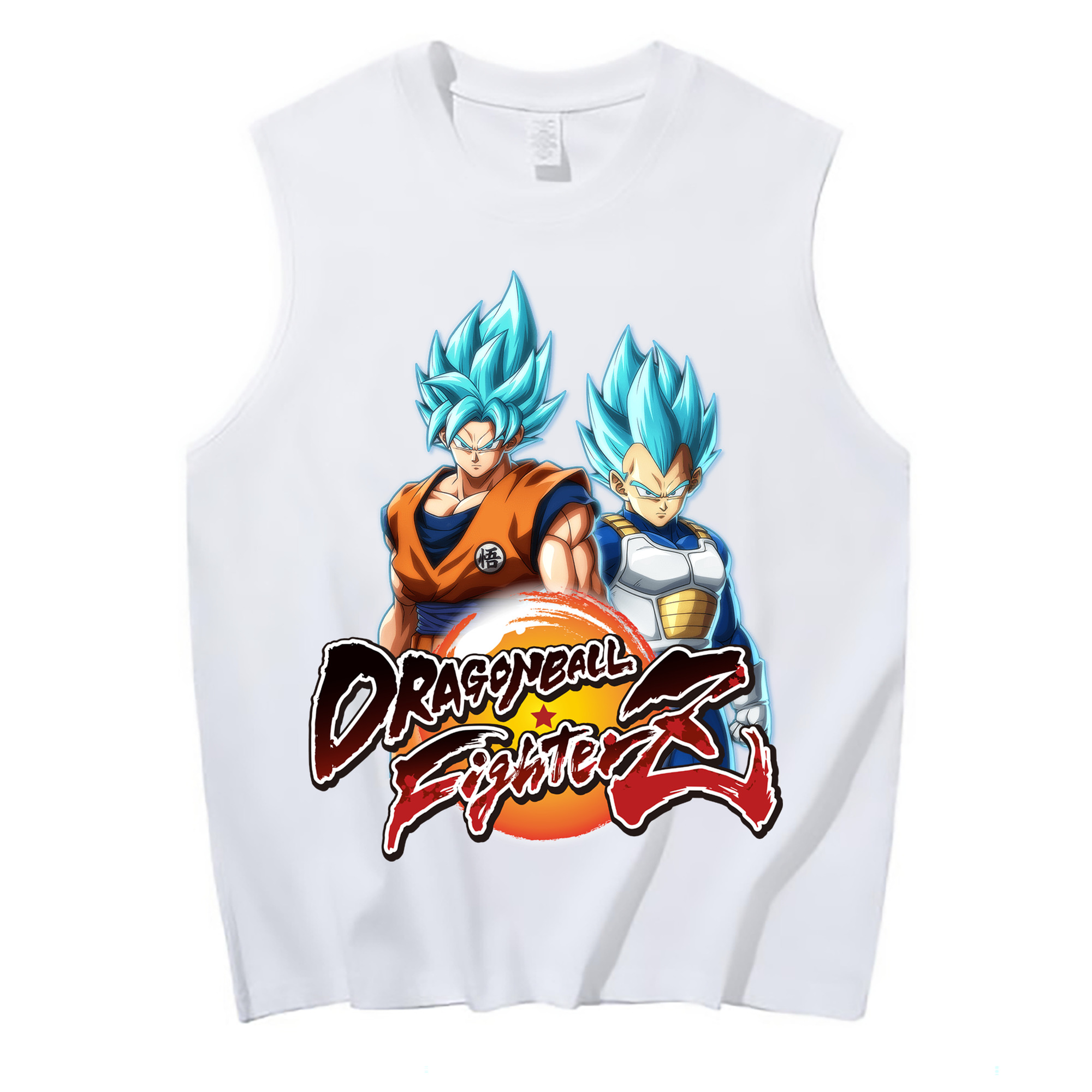 （画像用） ドラゴンボール DRAGON BALL コットン100％タンクトップ（フロントプリント）