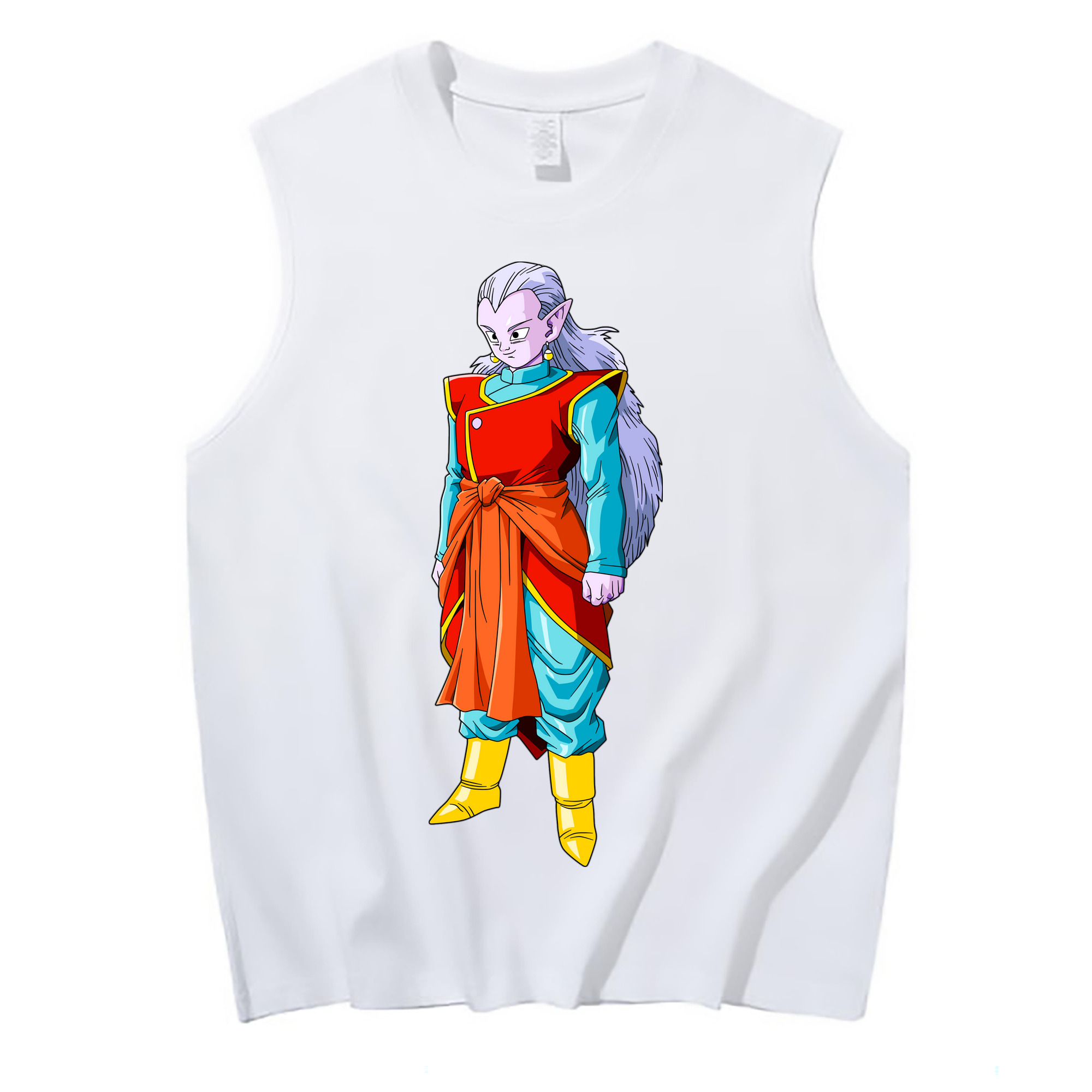 （画像用） ドラゴンボール DRAGON BALL コットン100％タンクトップ（フロントプリント）