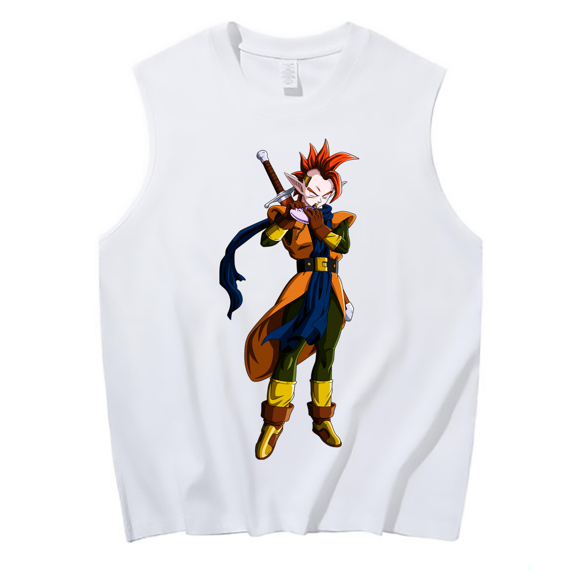 （画像用） ドラゴンボール DRAGON BALL コットン100％タンクトップ（フロントプリント）