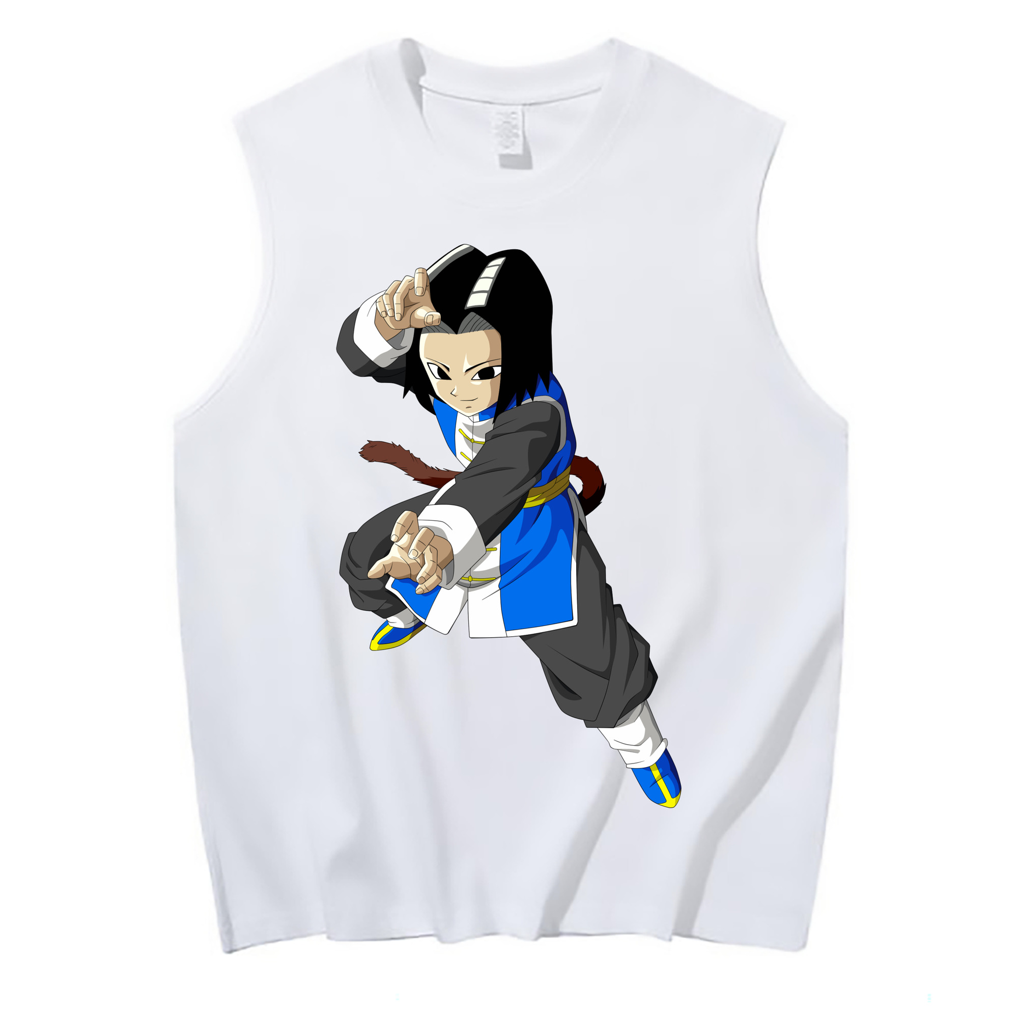 （画像用） ドラゴンボール DRAGON BALL コットン100％タンクトップ（フロントプリント）