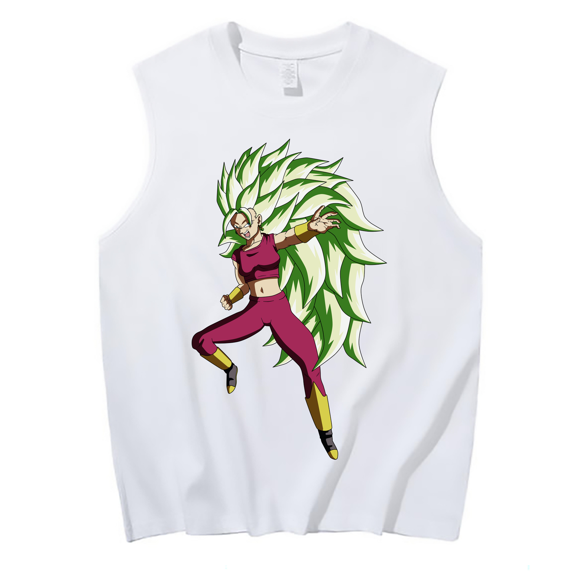 （画像用） ドラゴンボール DRAGON BALL コットン100％タンクトップ（フロントプリント）