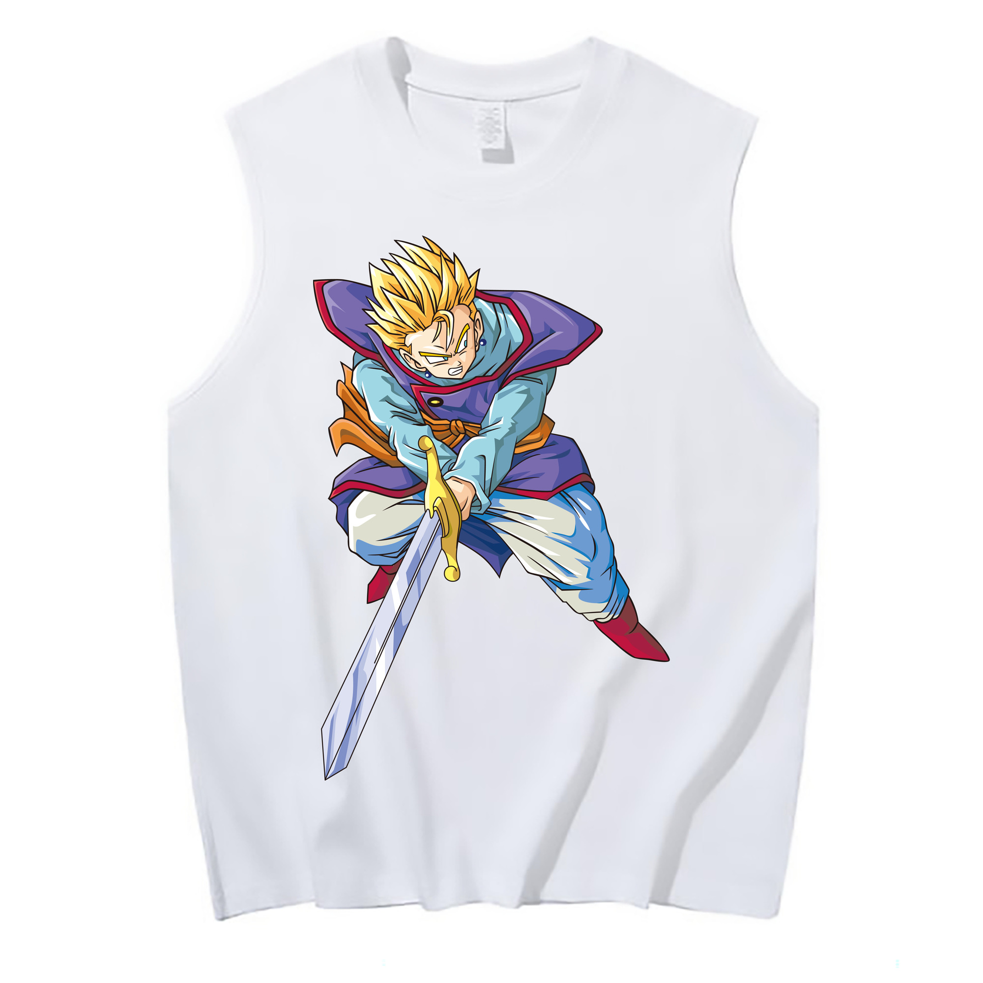 （画像用） ドラゴンボール DRAGON BALL コットン100％タンクトップ（フロントプリント）