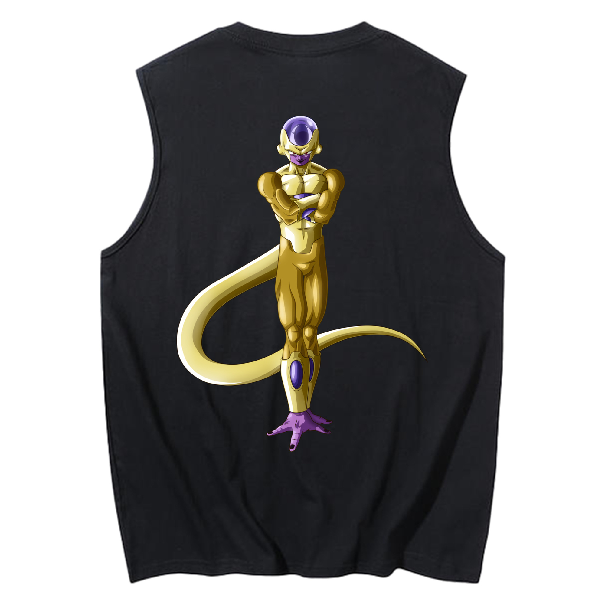 （画像用） ドラゴンボール フリーザ DRAGON BALL Frieza コットン100％タンクトップ（背面プリント）