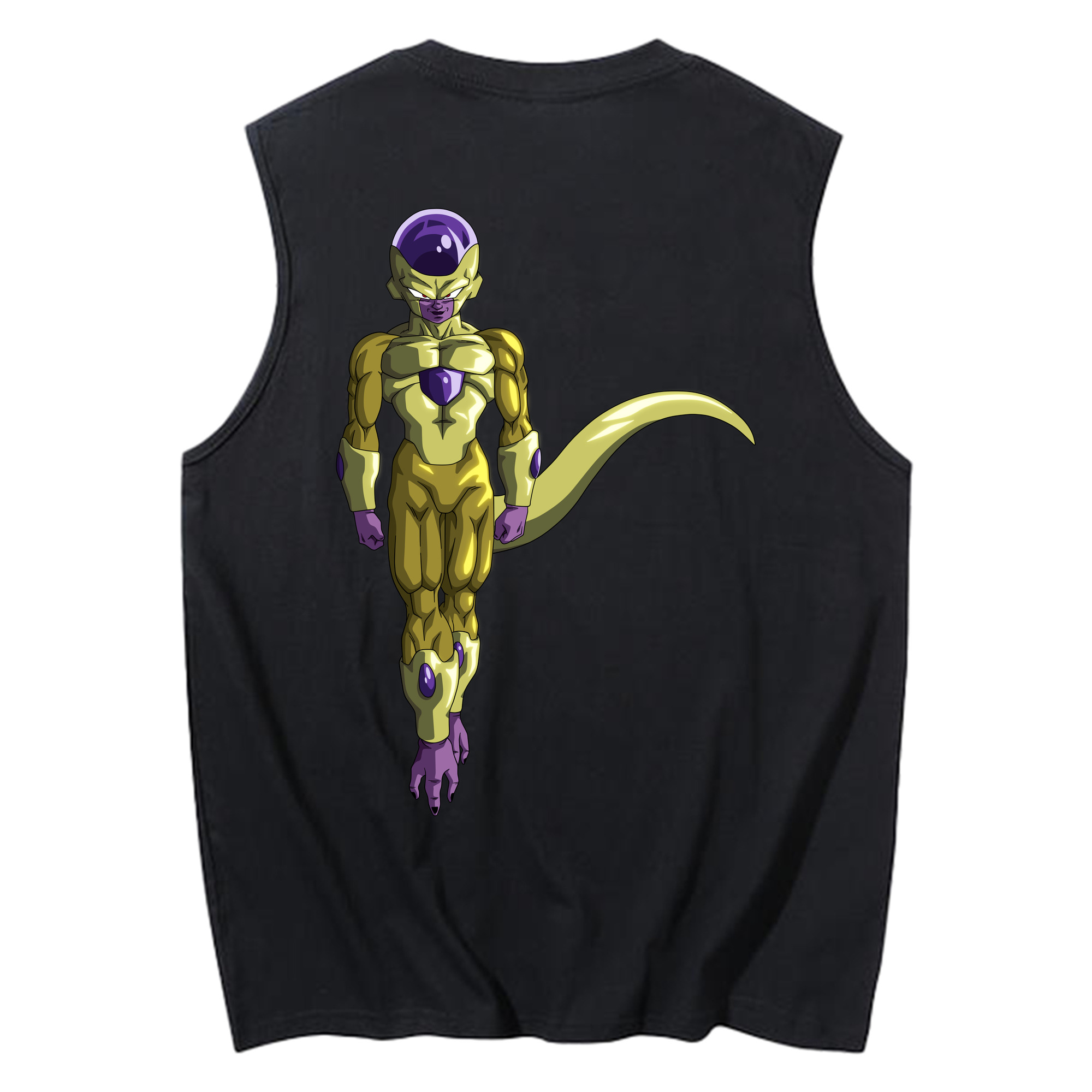 （画像用） ドラゴンボール フリーザ DRAGON BALL Frieza コットン100％タンクトップ（背面プリント）