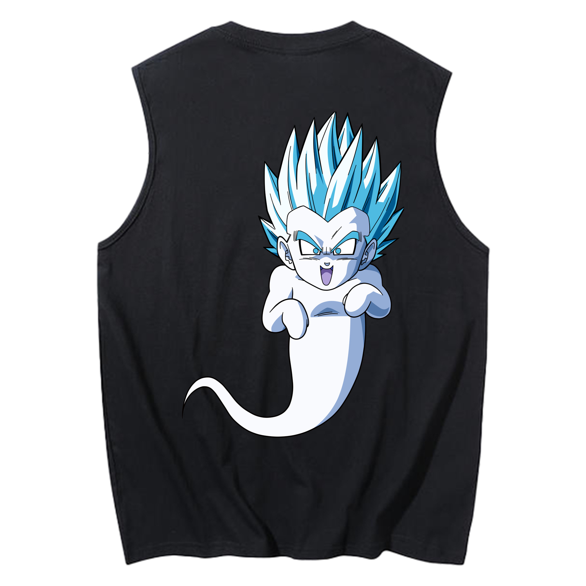 （画像用） ドラゴンボール ベジット DRAGON BALL Vegetto コットン100％タンクトップ（背面プリント）