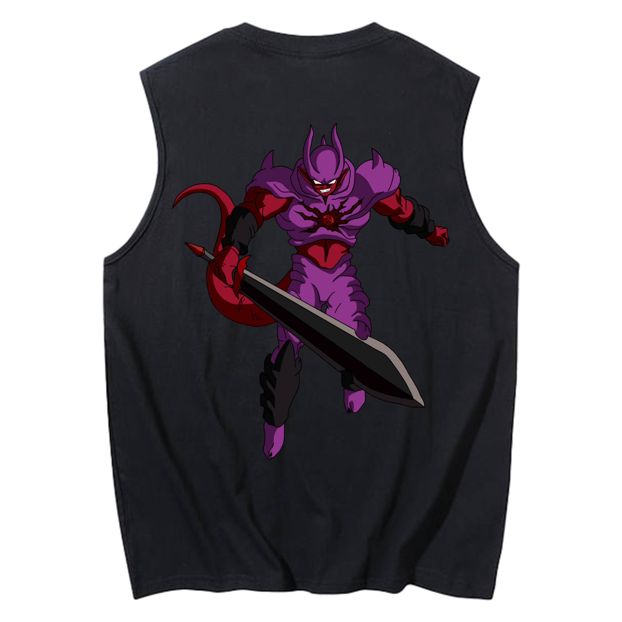 （画像用） ドラゴンボール ジャネンバ DRAGON BALL Janemba コットン100％タンクトップ（背面プリント）
