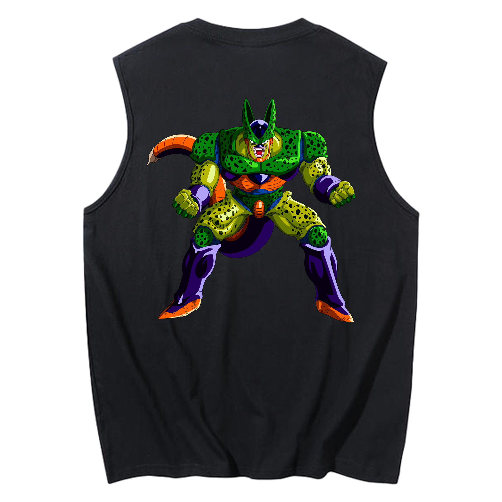 （画像用） ドラゴンボール セル DRAGON BALL Cell コットン100％タンクトップ（背面プリント）