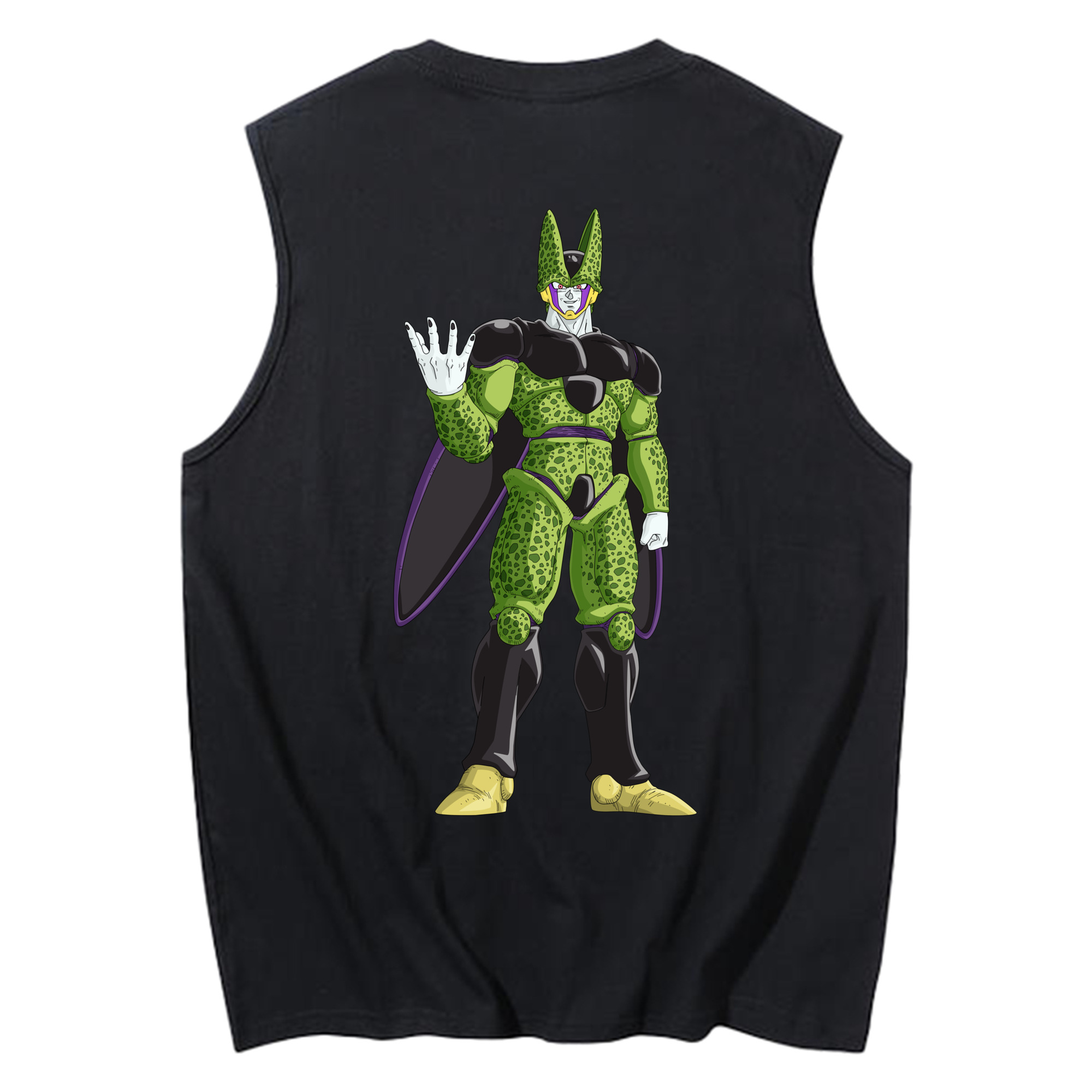 （画像用） ドラゴンボール セル DRAGON BALL Cell コットン100％タンクトップ（背面プリント）